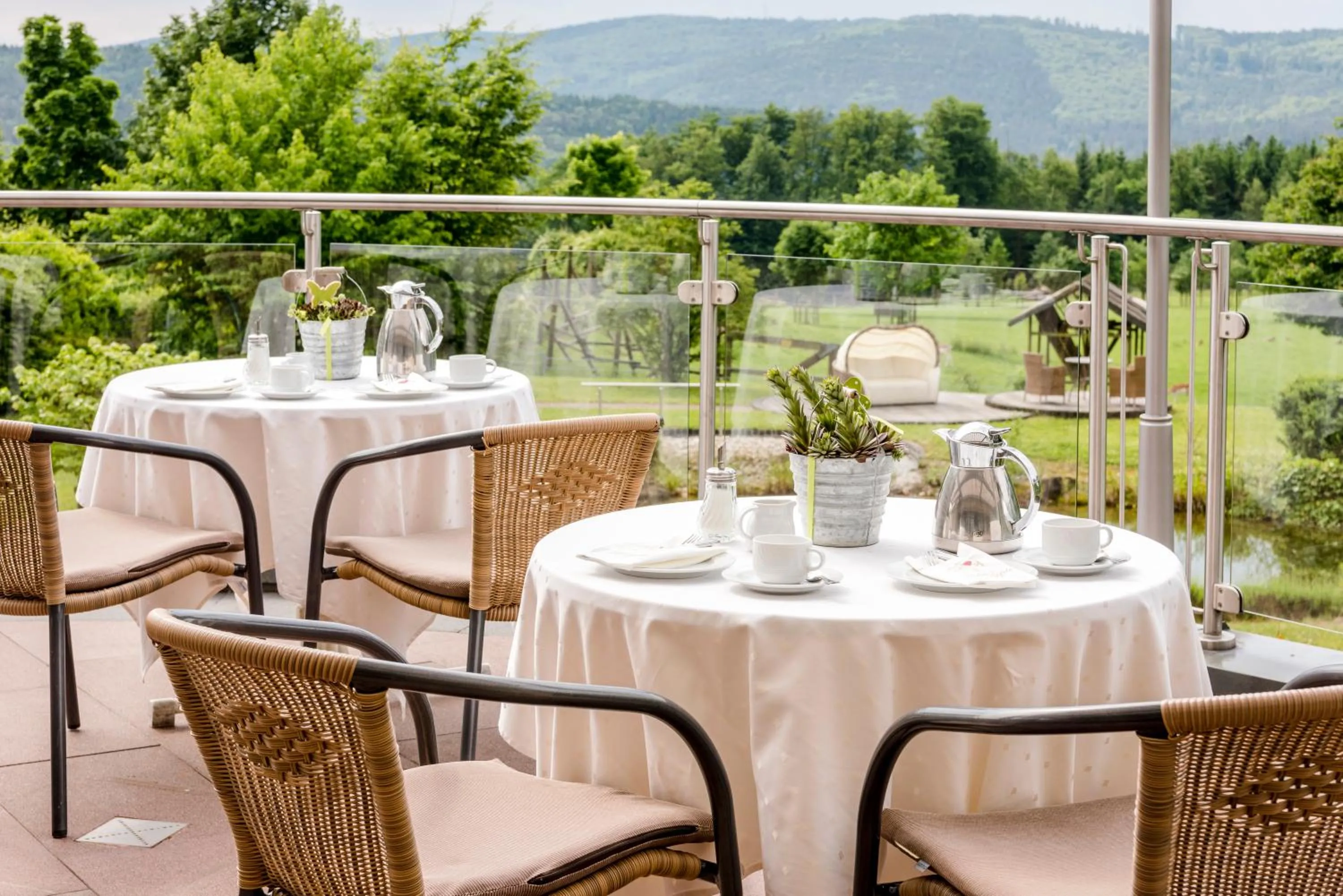 Balcony/Terrace in Landhotel Heimathenhof