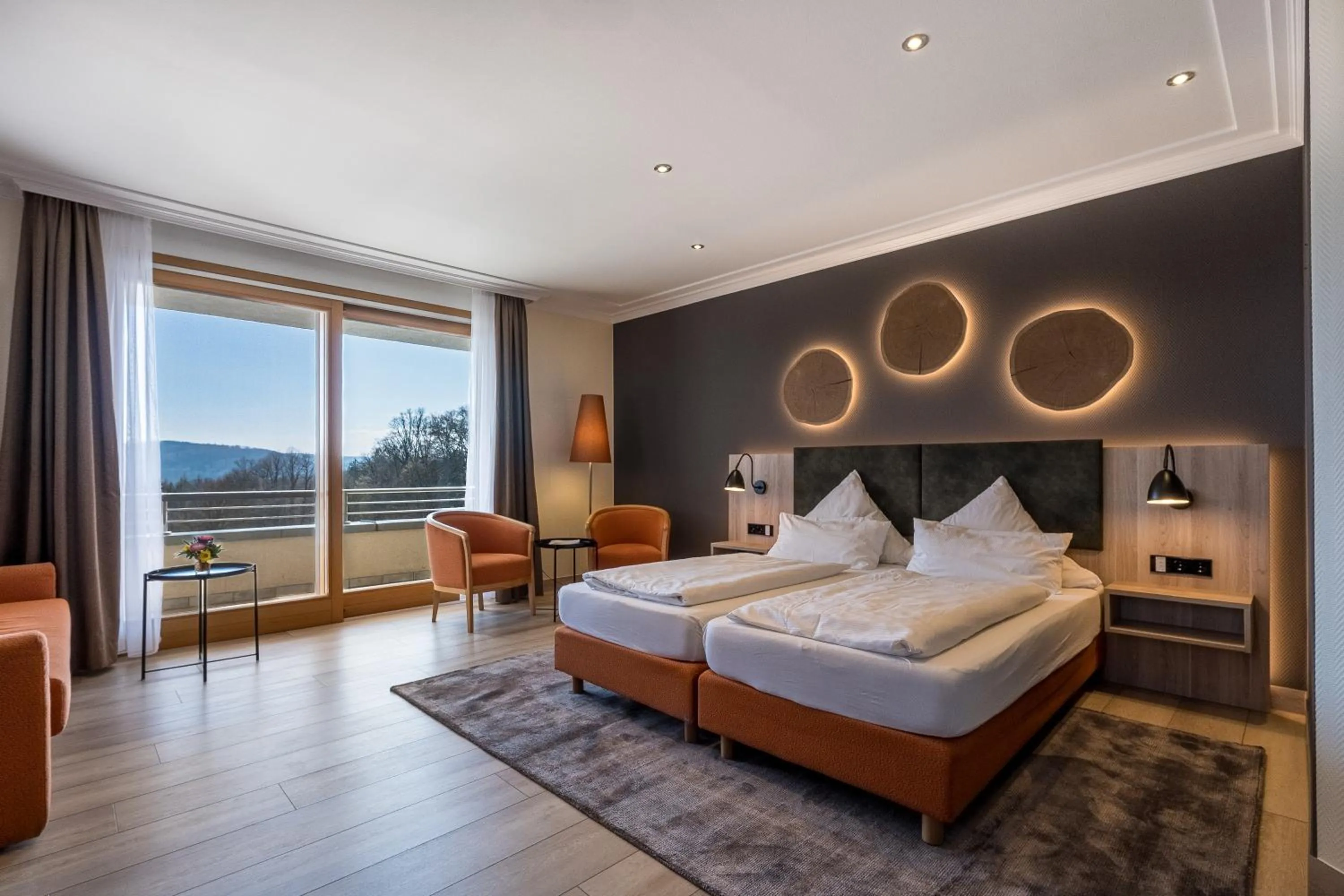 Property building, Bed in Landhotel Heimathenhof