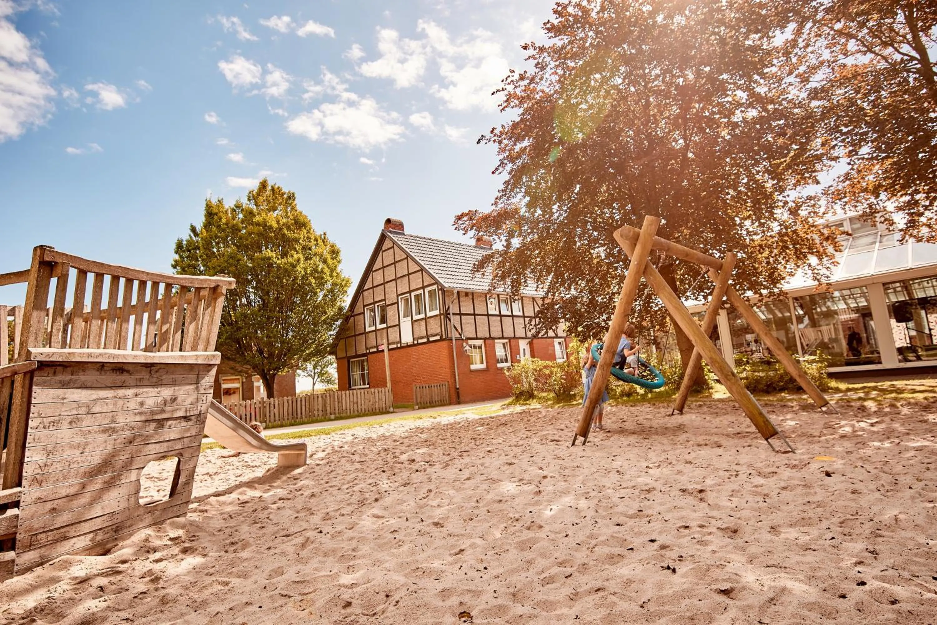 Children play ground in DJH Resort Neuharlingersiel