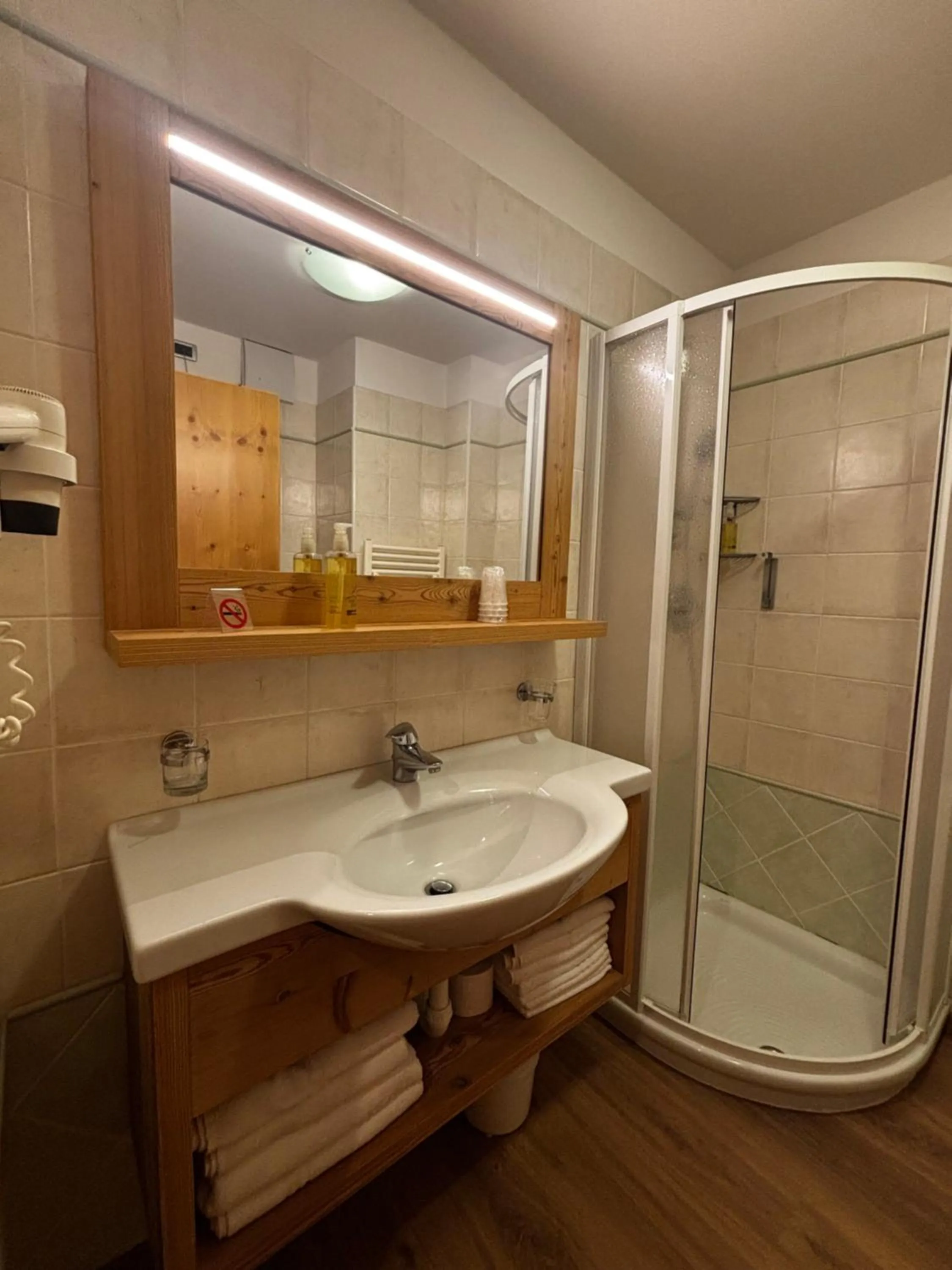 Shower in Hotel Ariston ***S