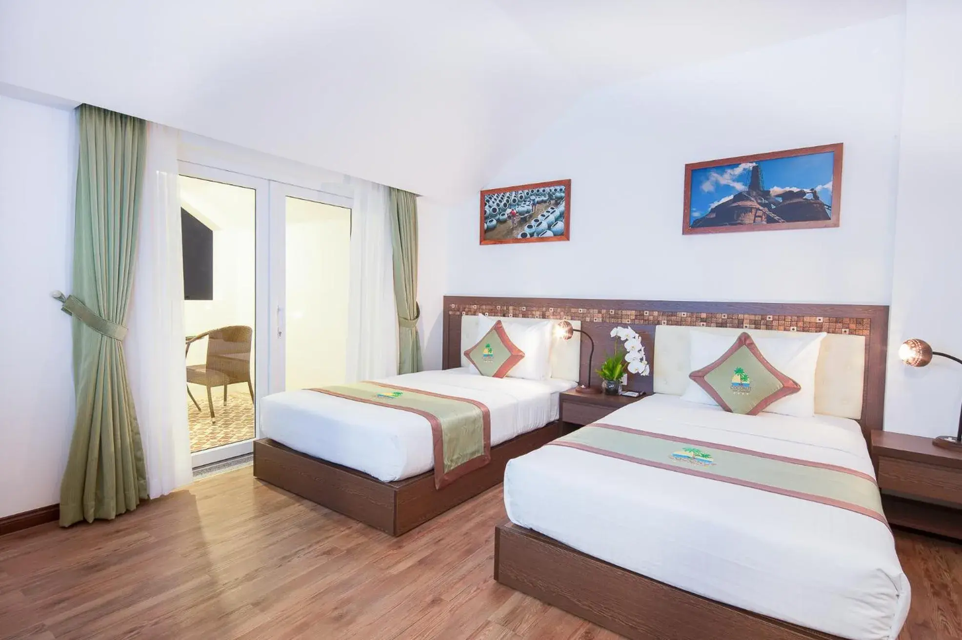 Twin Suite River View in Ben Tre Riverside Resort Twin Suite River View in Ben Tre Riverside Resort