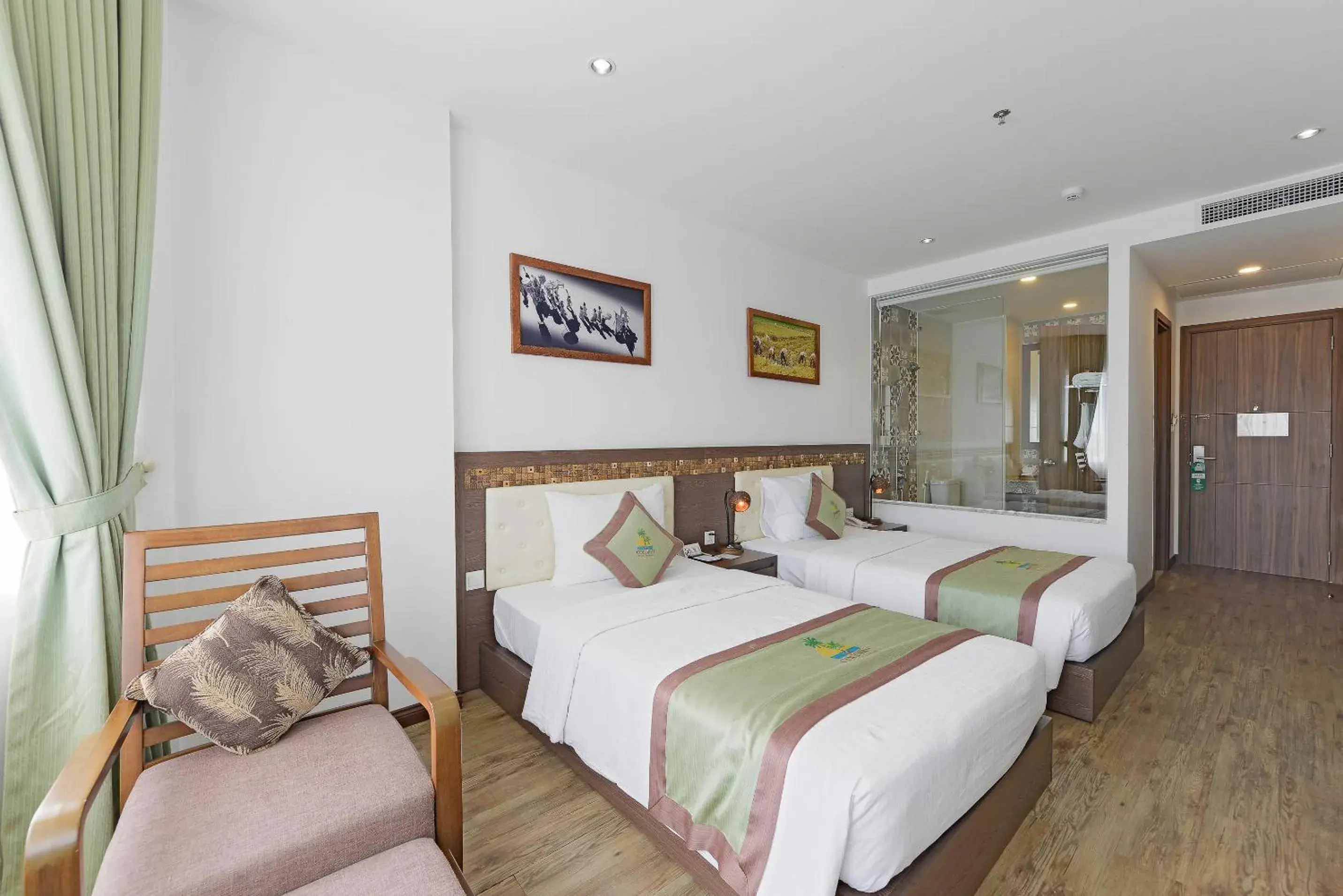 Twin Deluxe River View in Ben Tre Riverside Resort Twin Deluxe River View in Ben Tre Riverside Resort