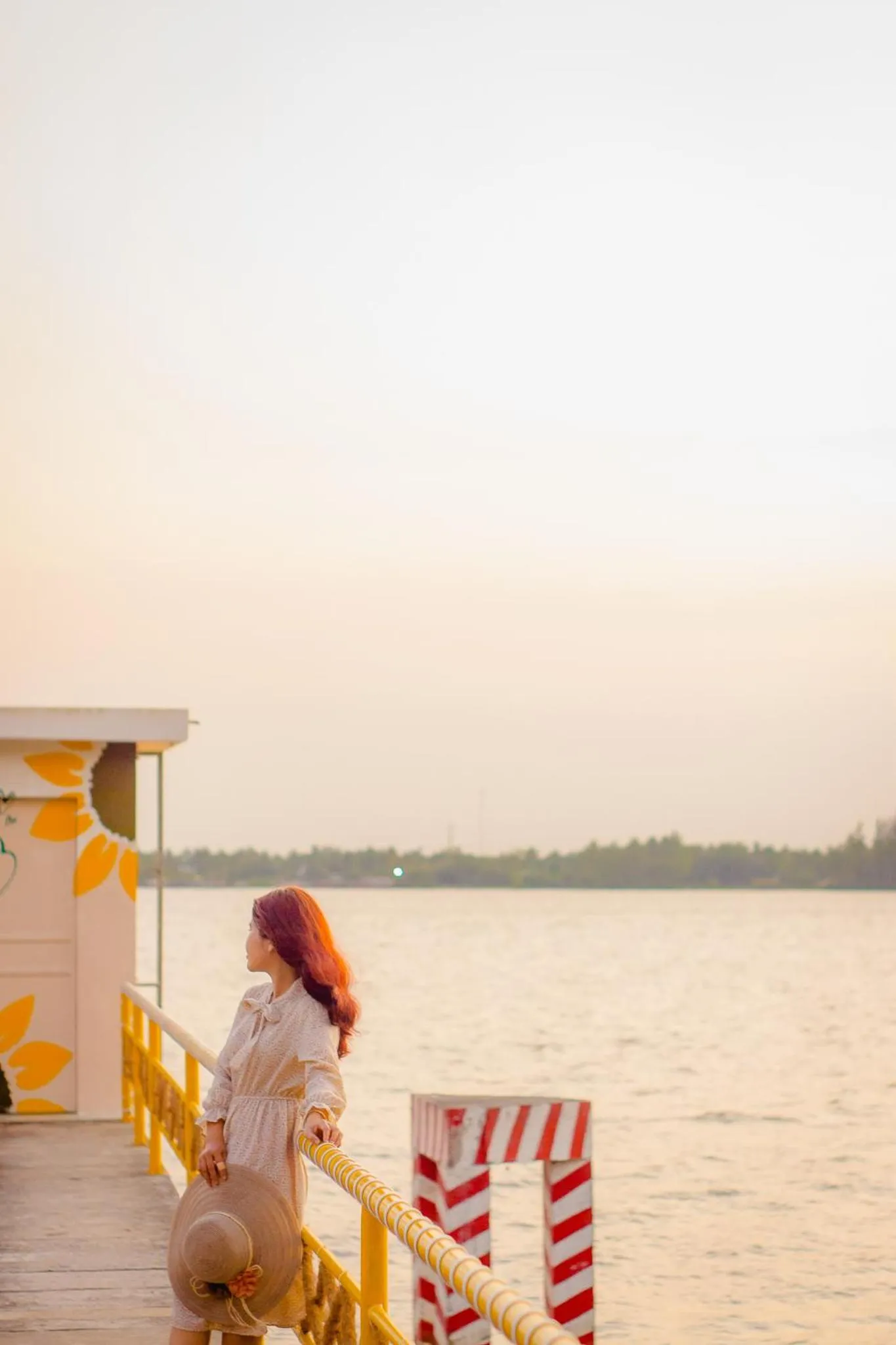River view in Ben Tre Riverside Resort