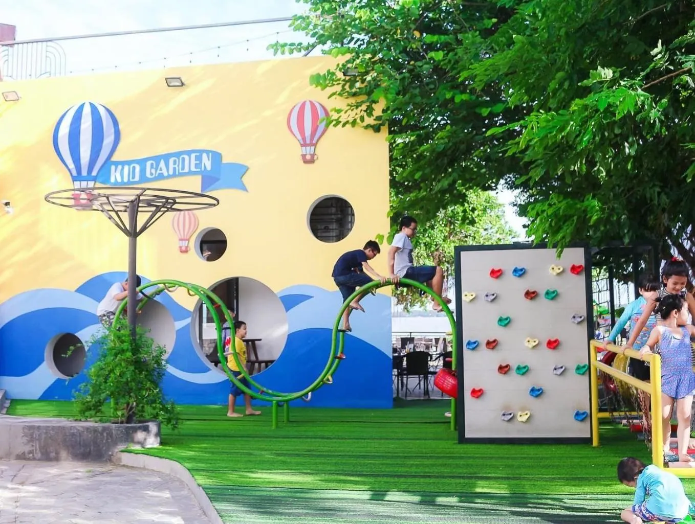 Children play ground in Ben Tre Riverside Resort