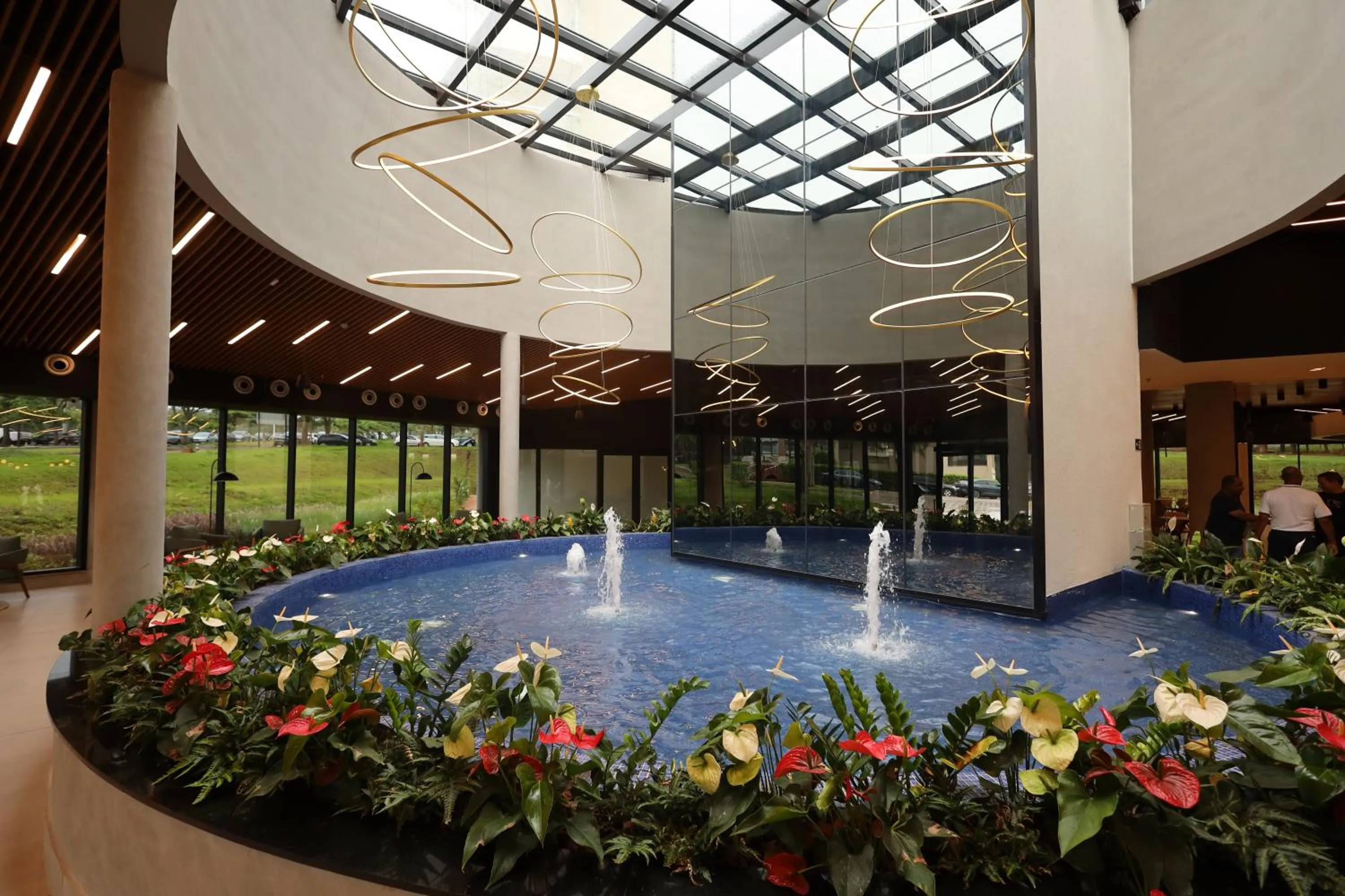 Lobby or reception in Ecoblue Resort Avaré