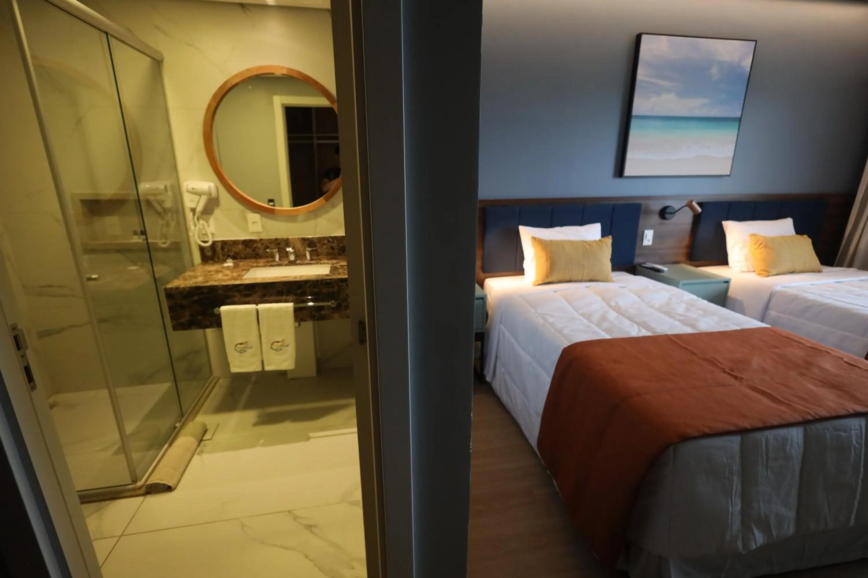 Bedroom, Bed in Ecoblue Resort Avaré