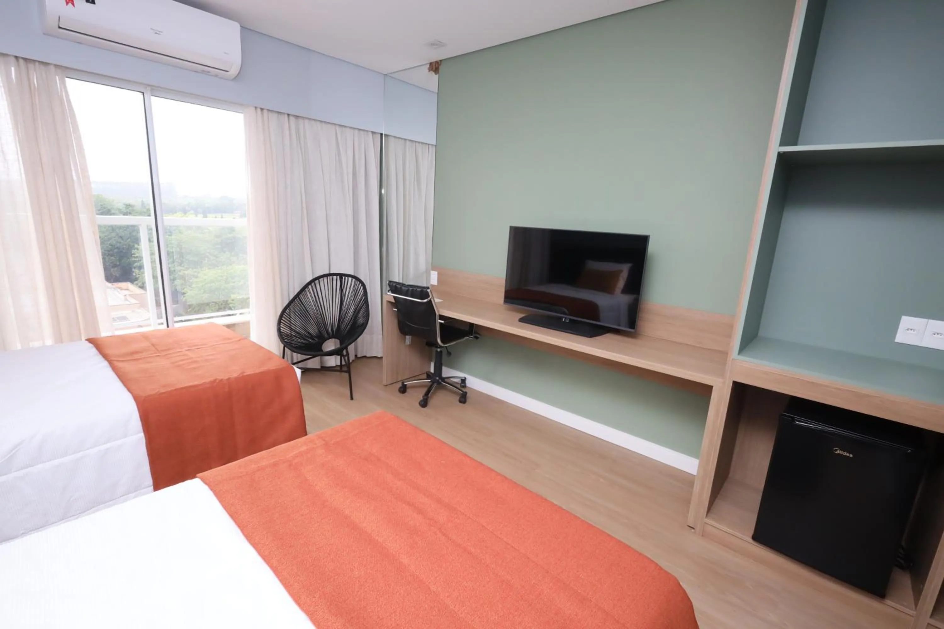 TV and multimedia, Bed in Ecoblue Resort Avaré