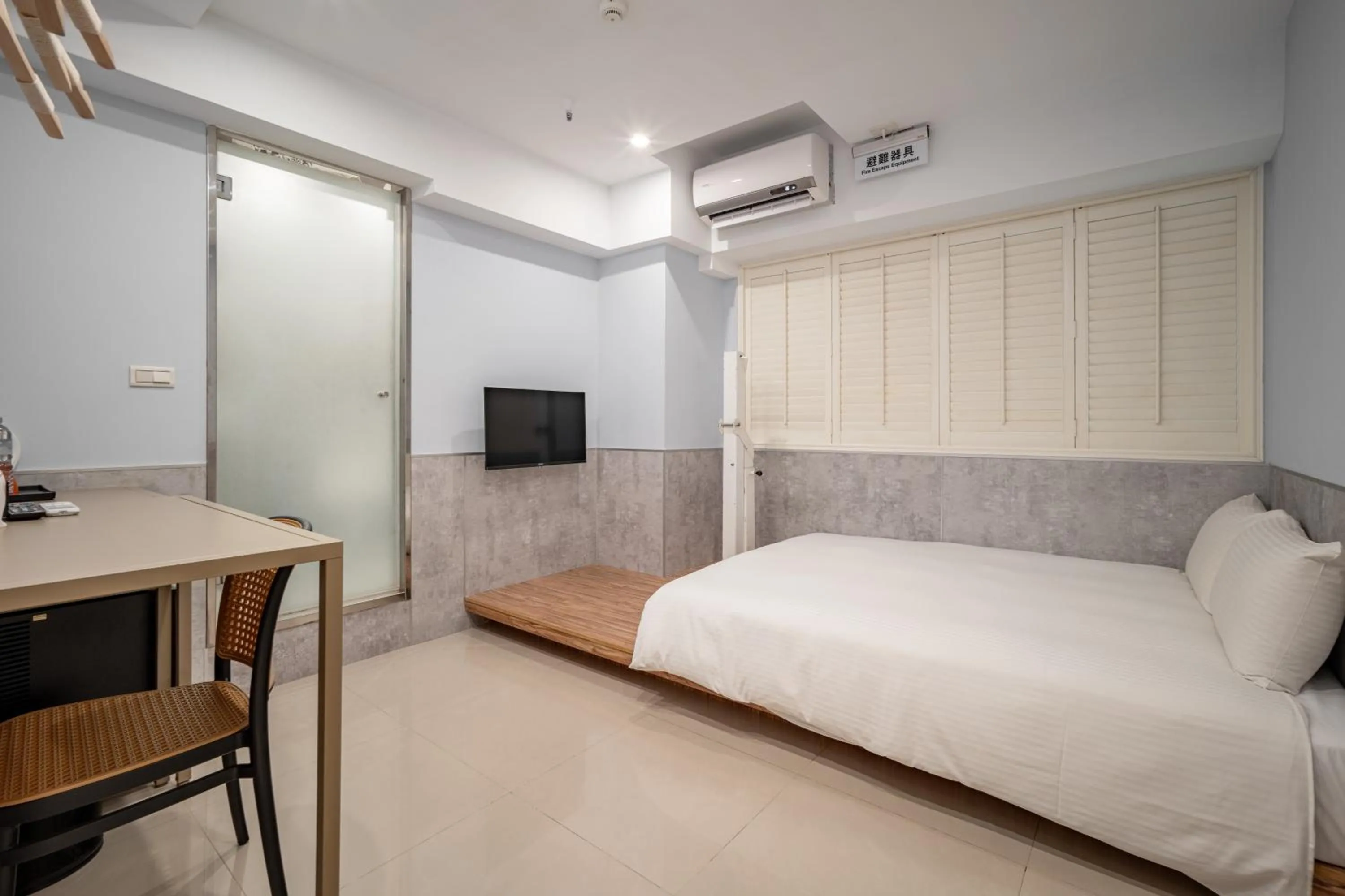 Photo of the whole room, Bed in 慶爾喜旅館長沙館Cheers Loft Self Check-in Hotel