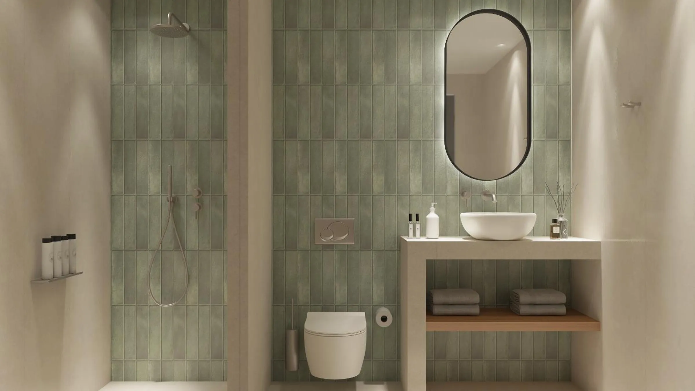 Toilet in 12 Months Resort & Spa