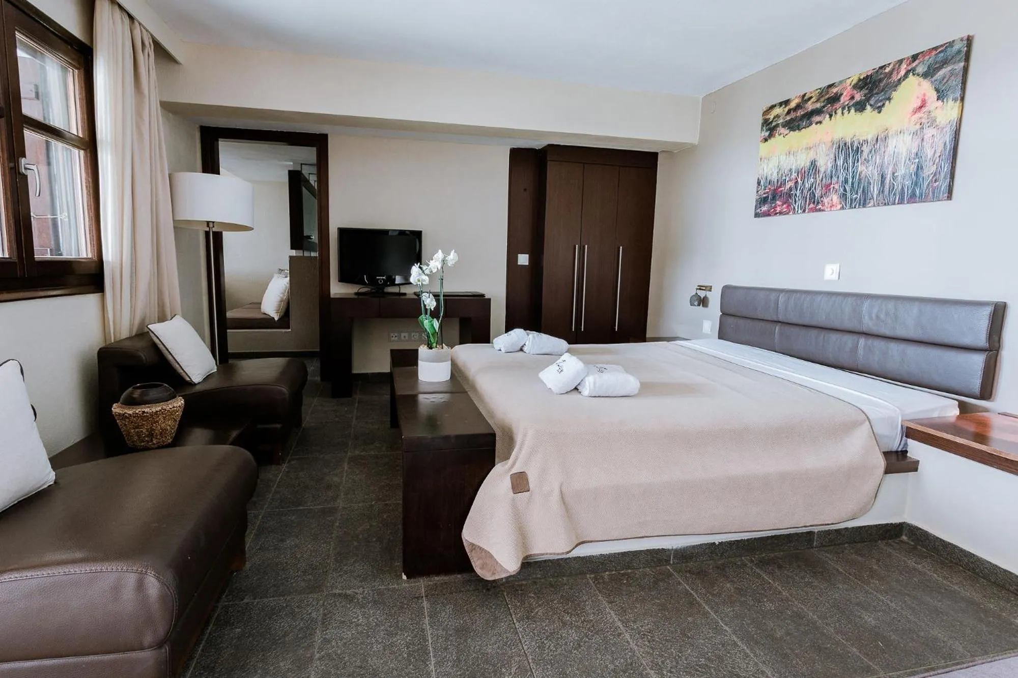 Bedroom, Bed in 12 Months Resort & Spa