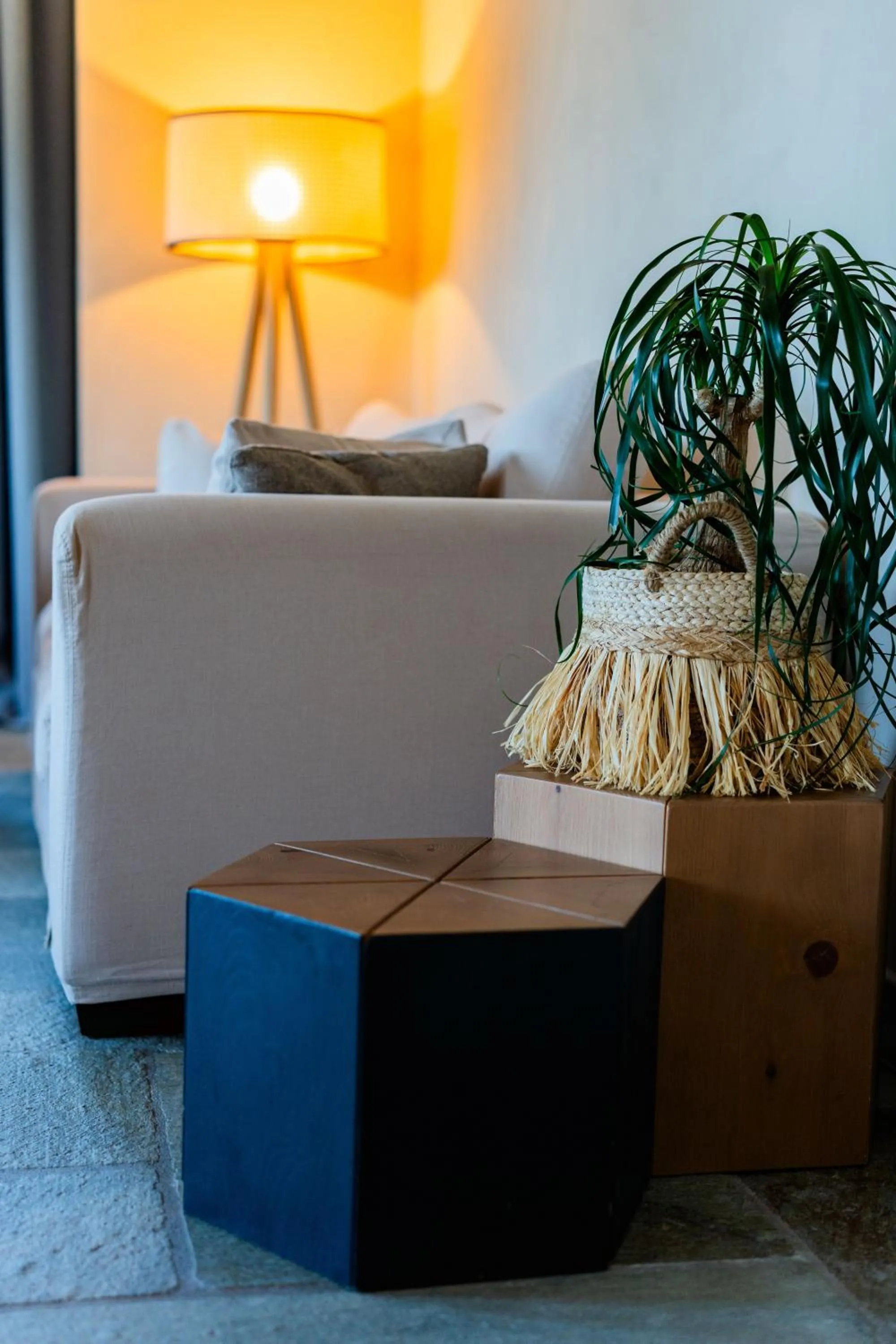 Seating area, Bed in 12 Months Resort & Spa