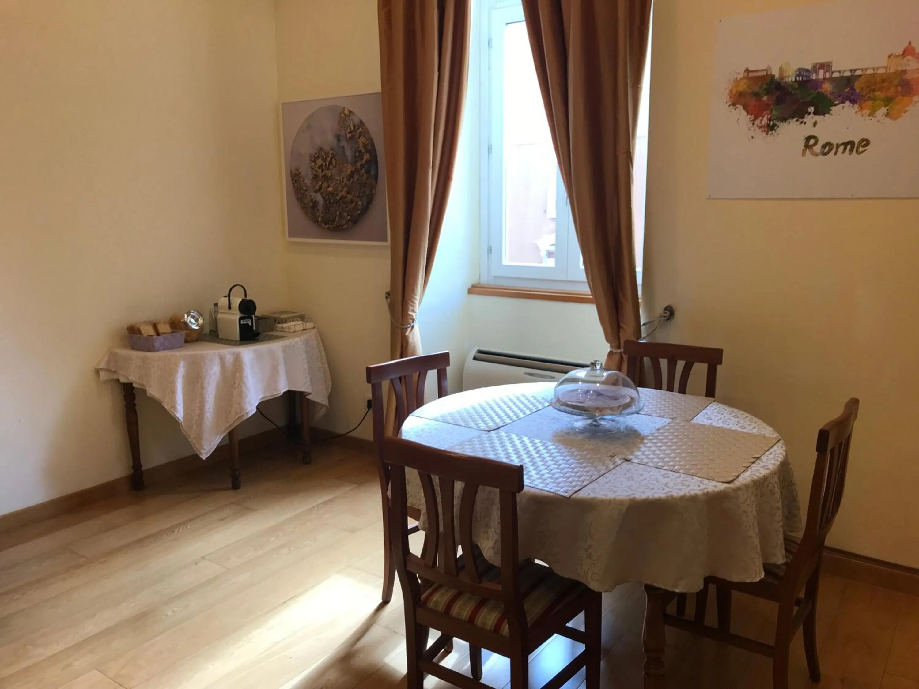 Italian breakfast in I Prati di Roma Suites