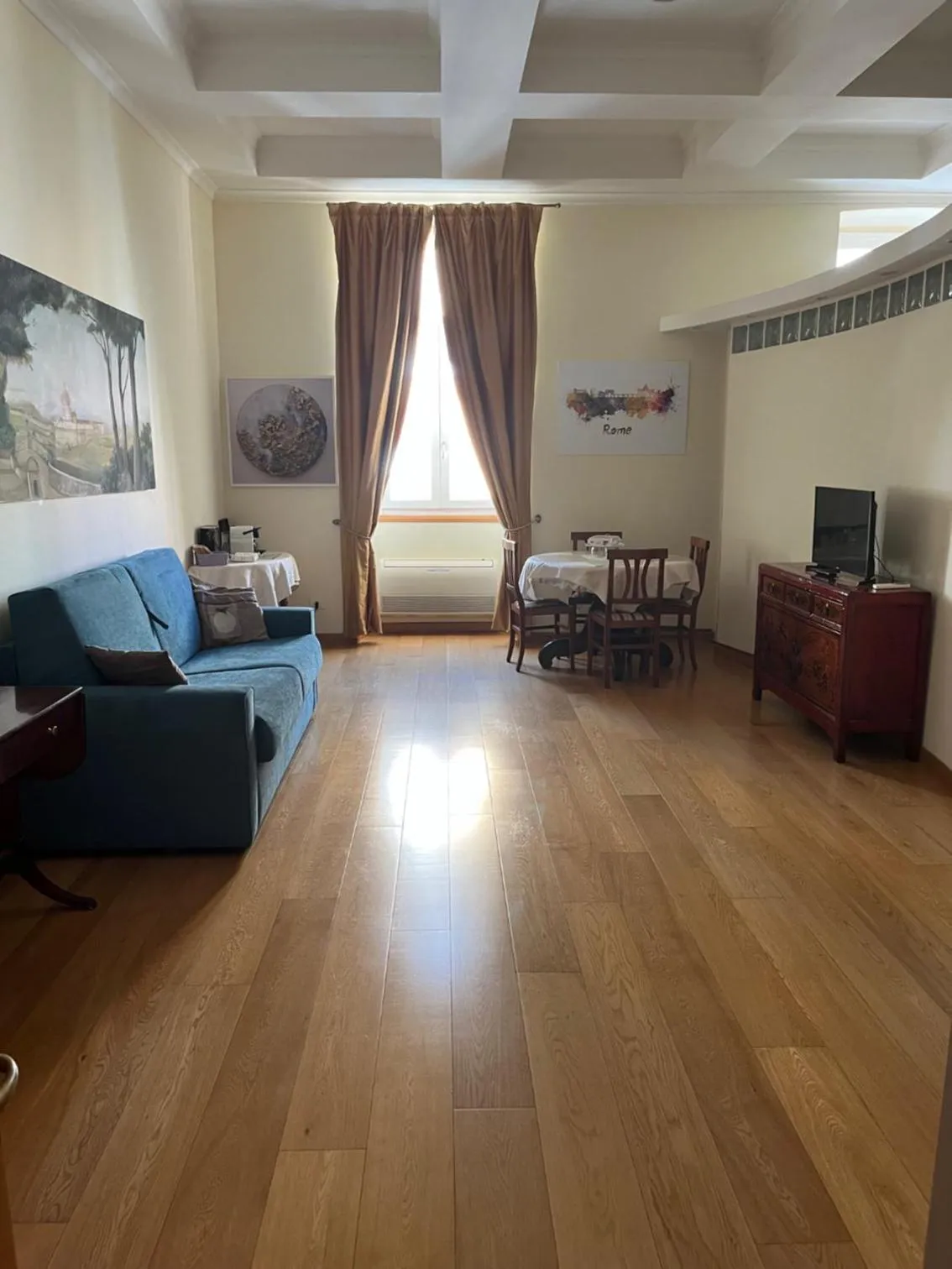 Living room in I Prati di Roma Suites