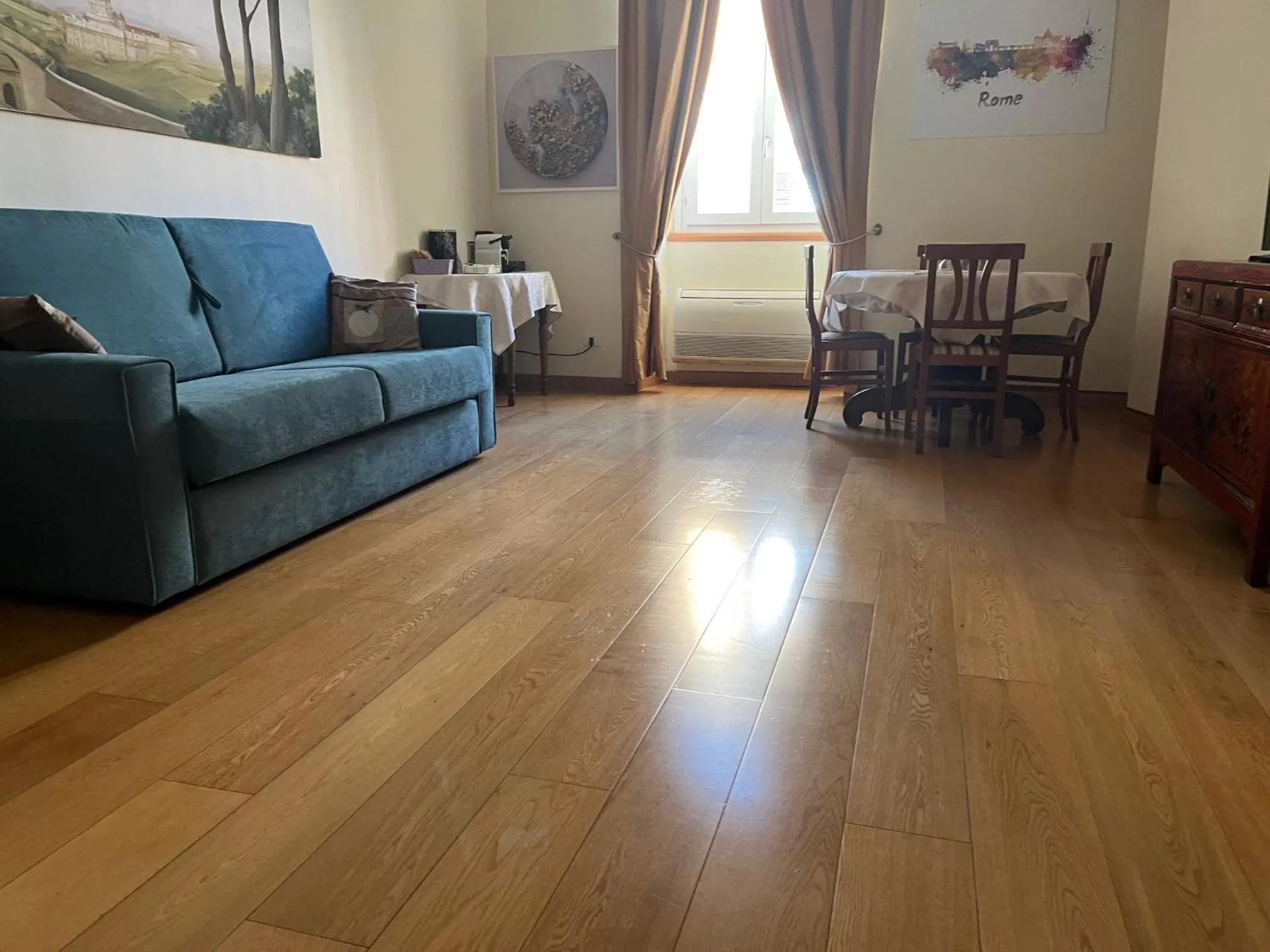 Living room in I Prati di Roma Suites