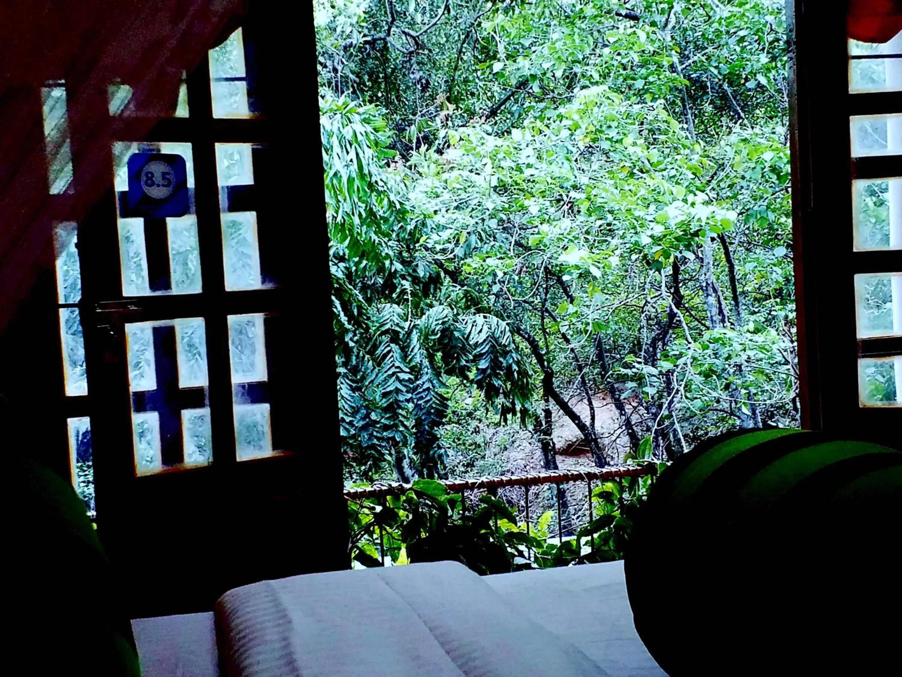 Balcony/Terrace, Bed in Ella Green Cottages