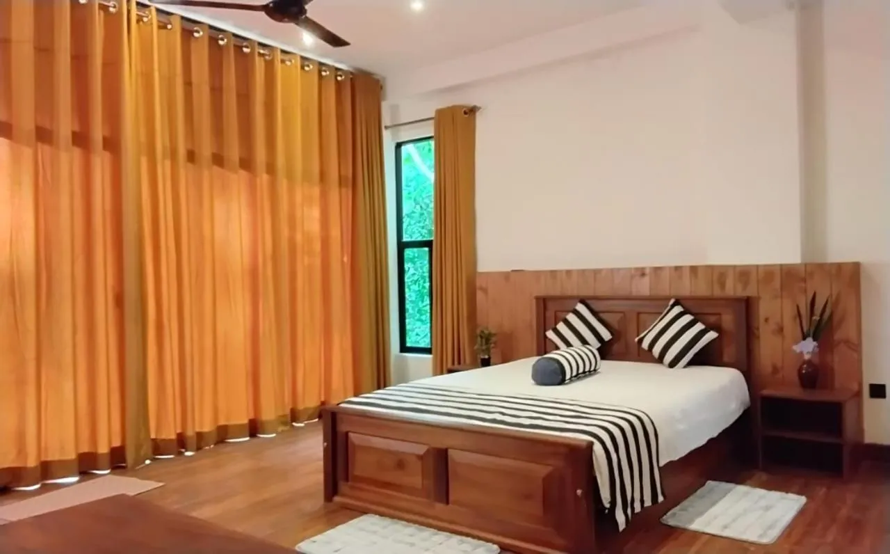 Bed in Ella Green Cottages