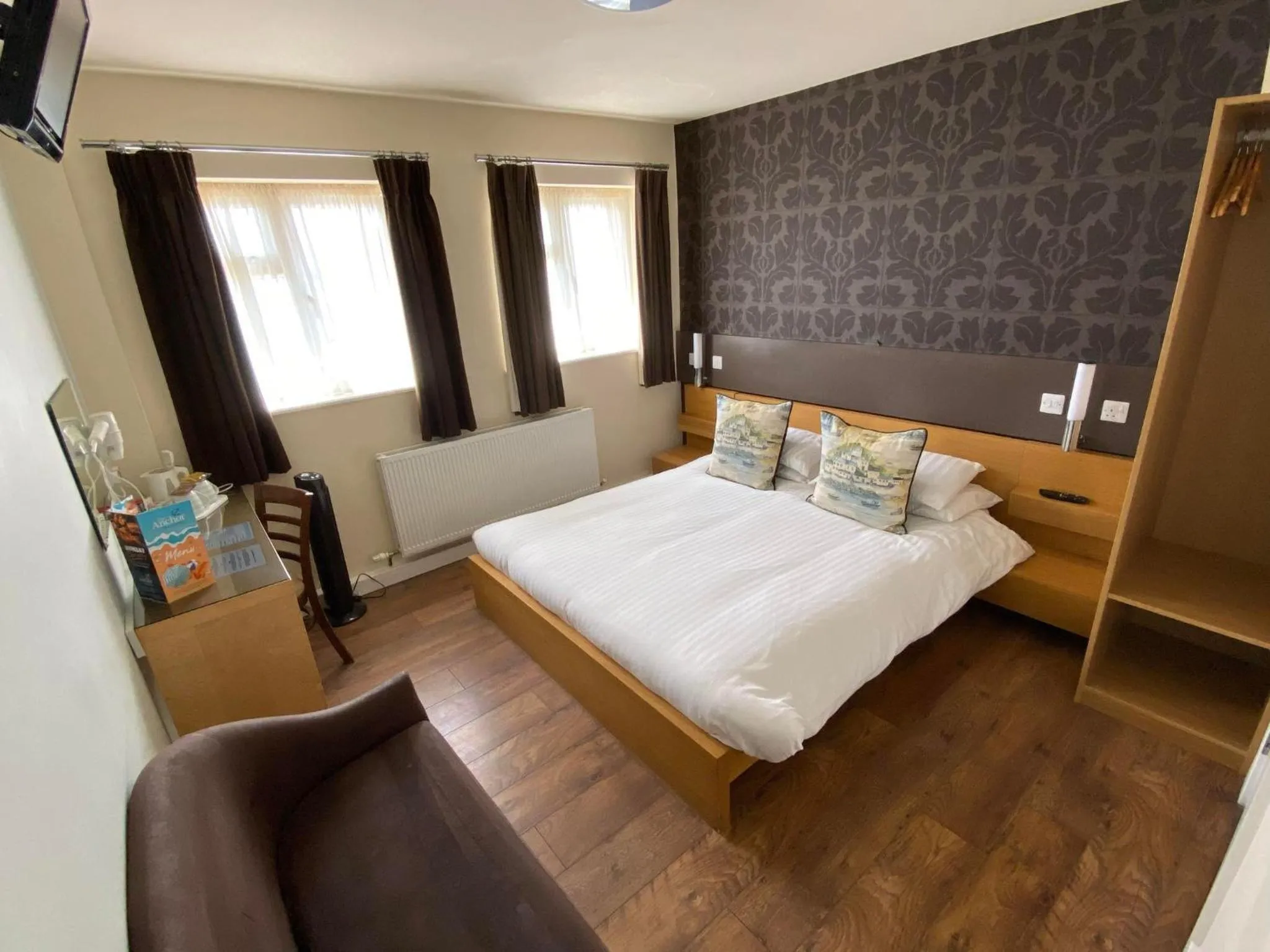 Bedroom in The Anchor Hotel & Bars