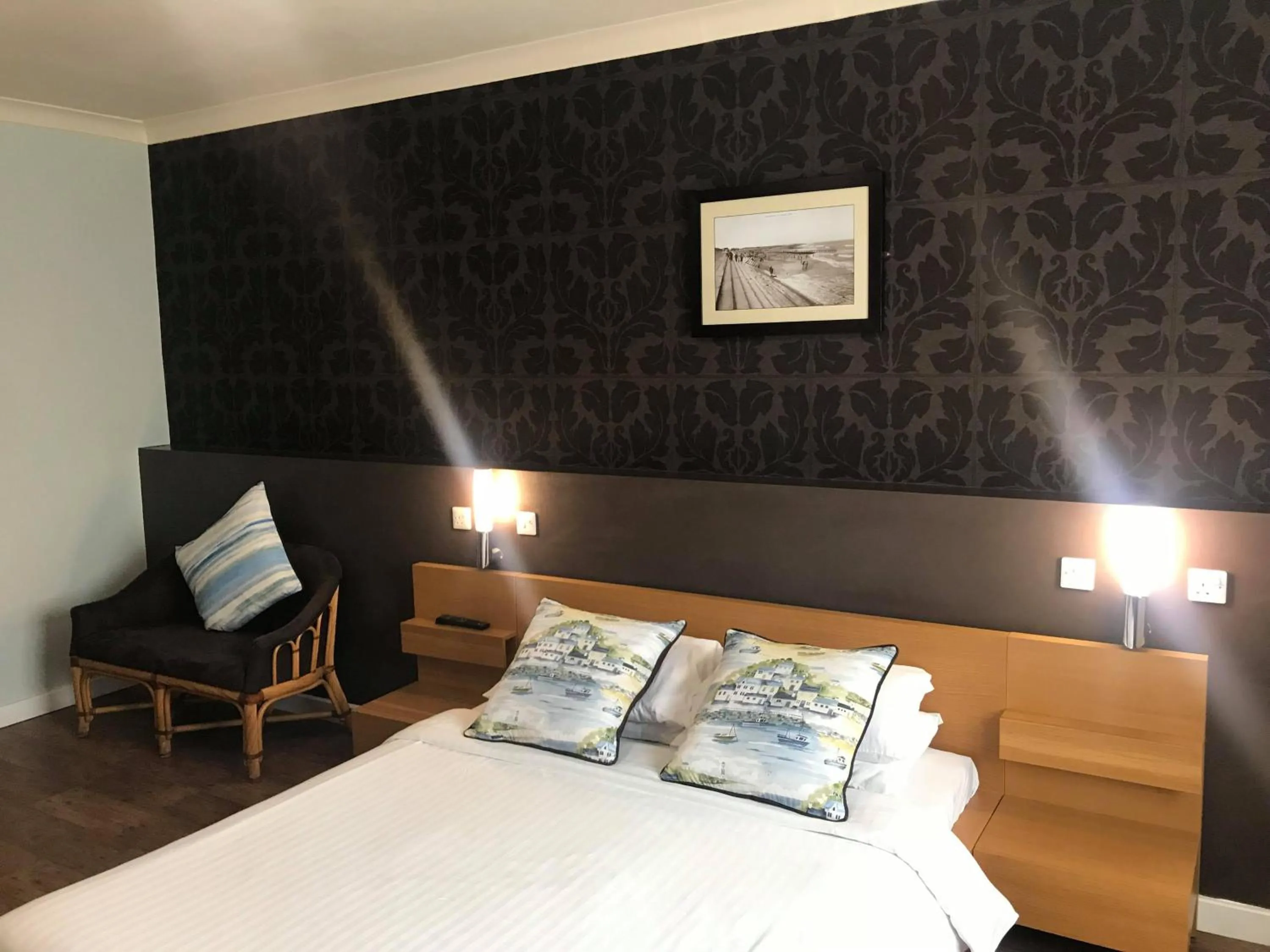 Bedroom in The Anchor Hotel & Bars