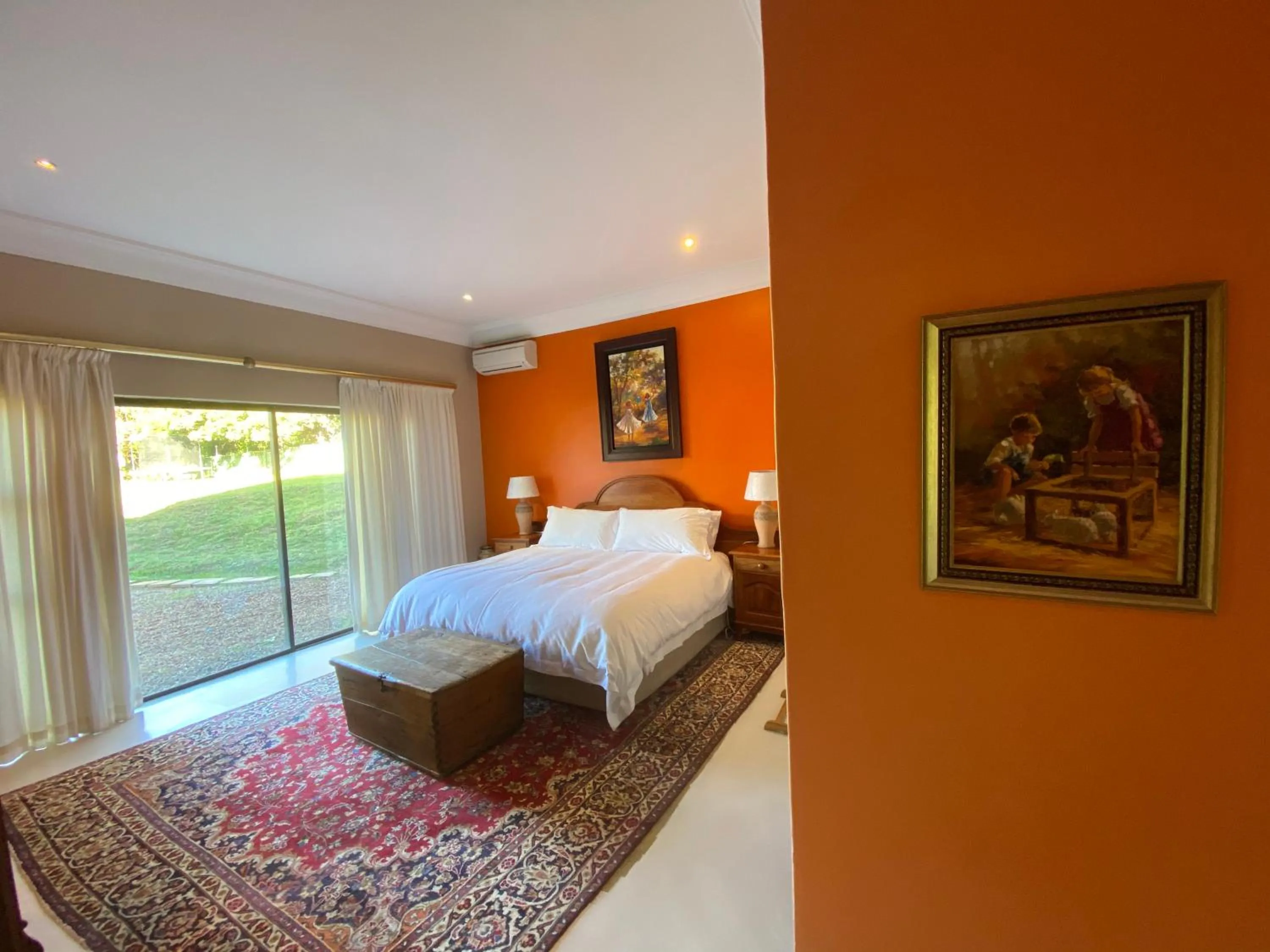 Bed in The Welgemoed Guest House