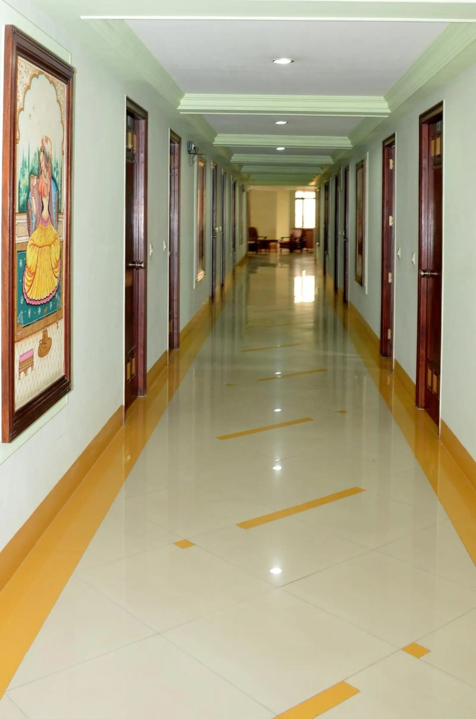 Lobby or reception in Hotel Heeralal