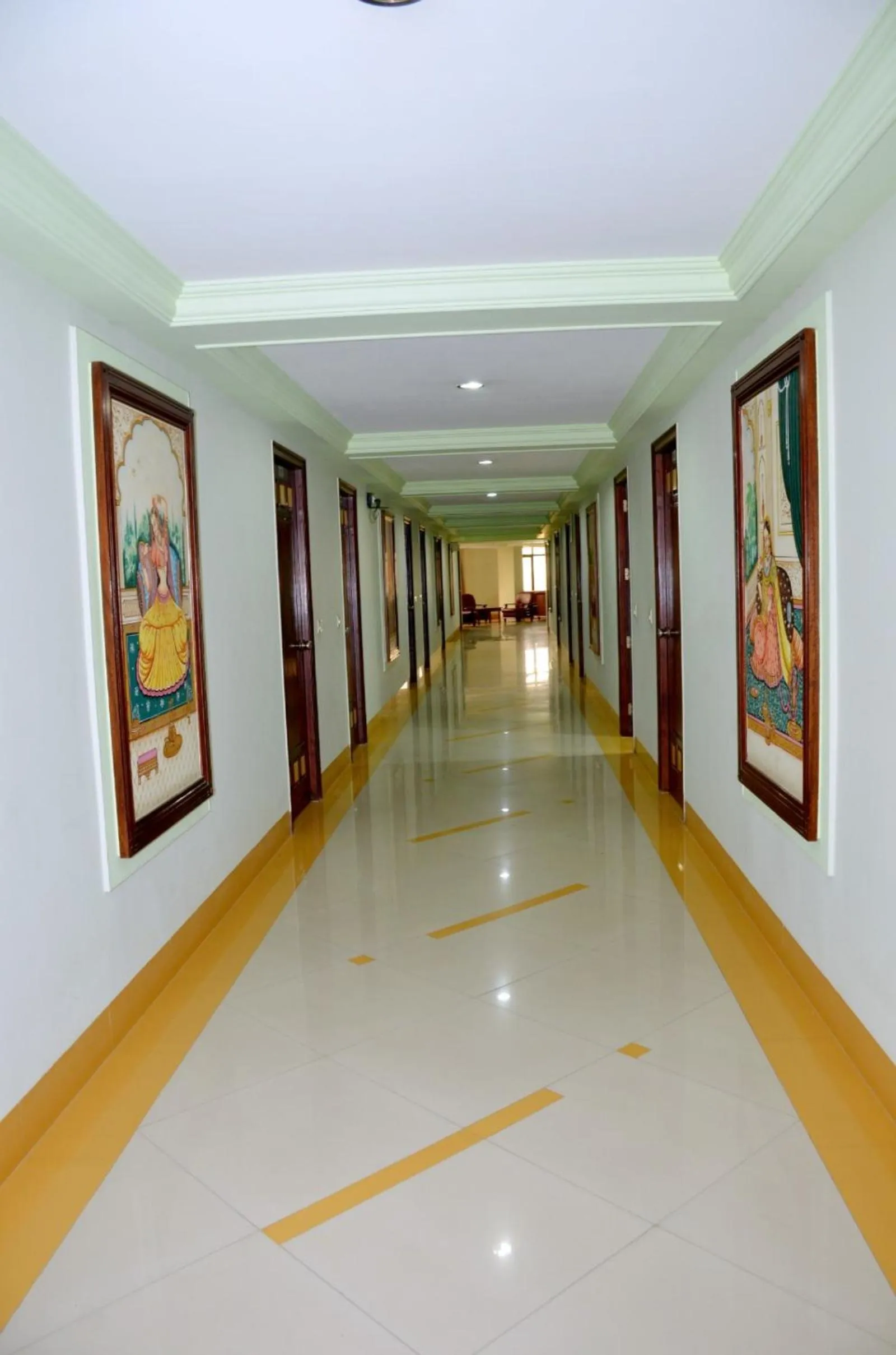 Lobby or reception in Hotel Heeralal