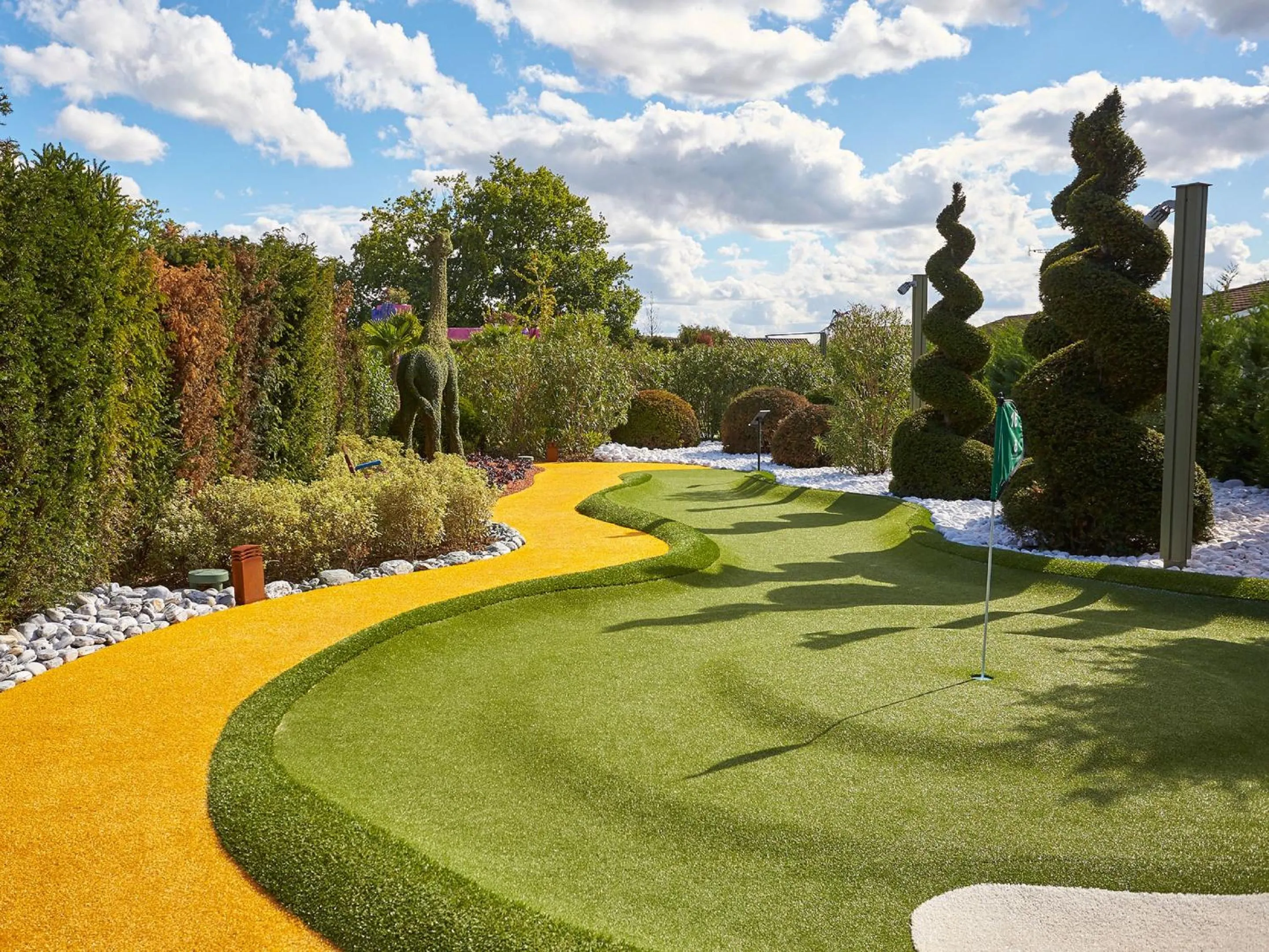 Minigolf in Le Stelsia Resort