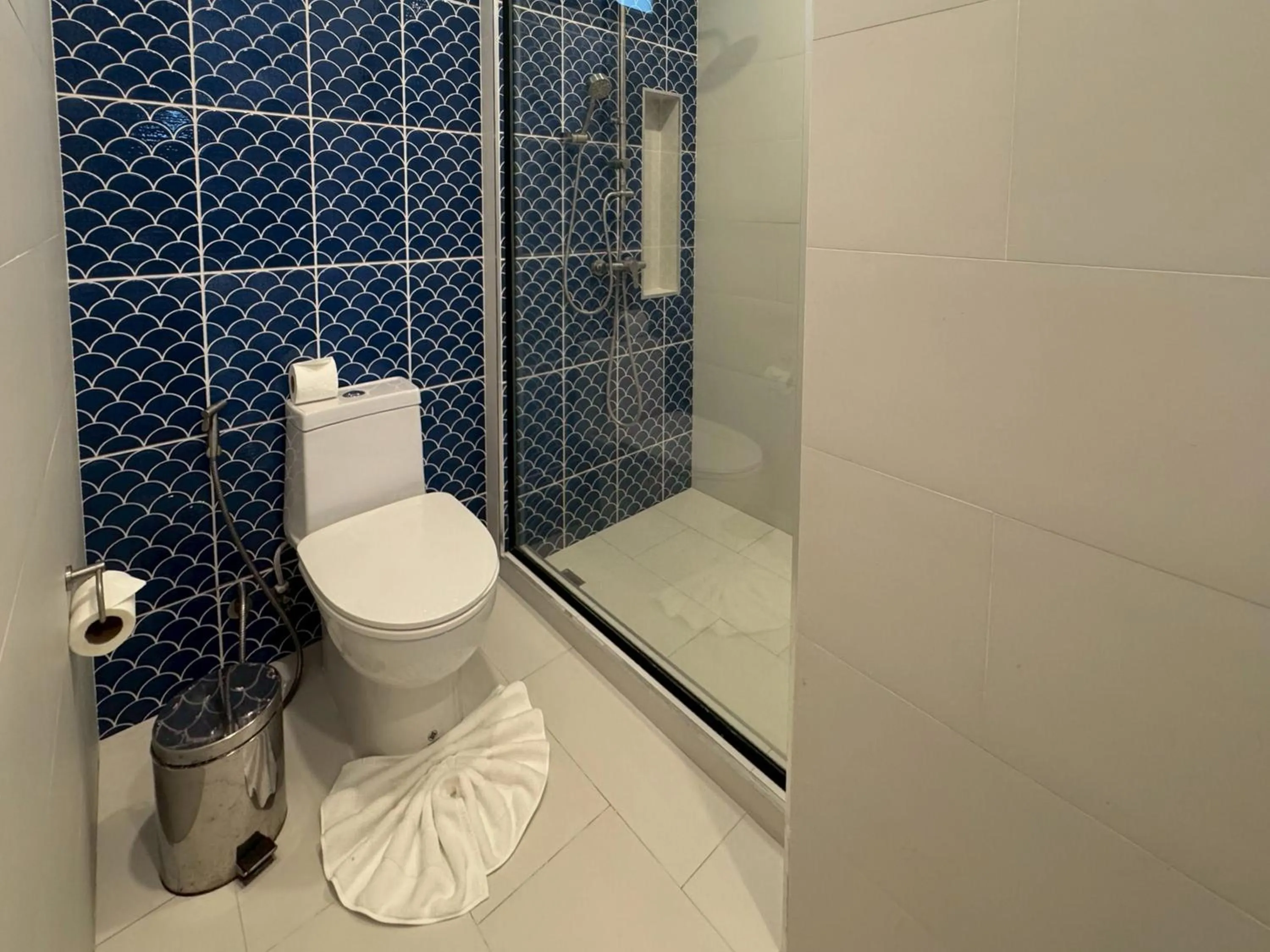 Shower in Seava Beach