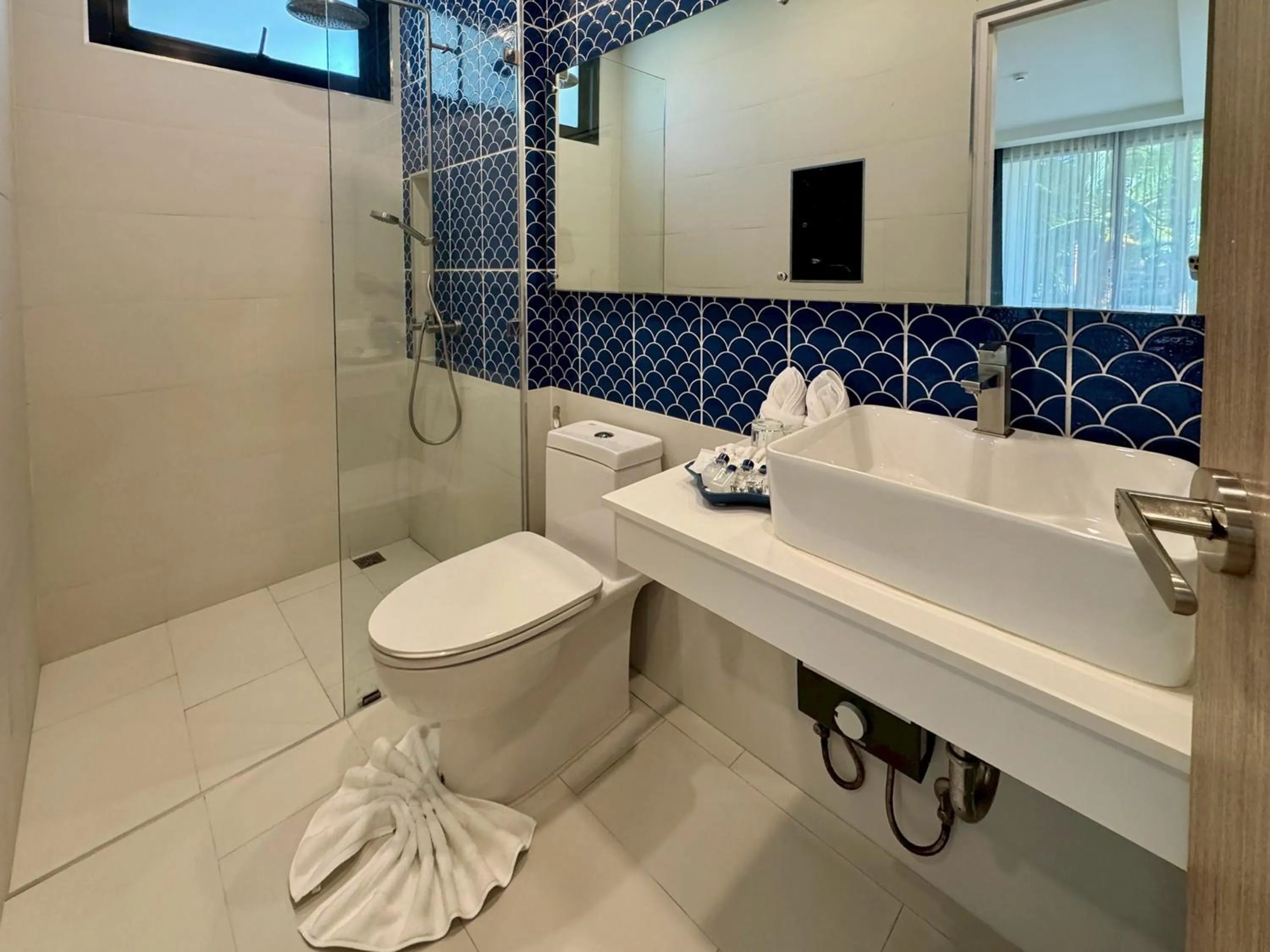 Shower in Seava Beach