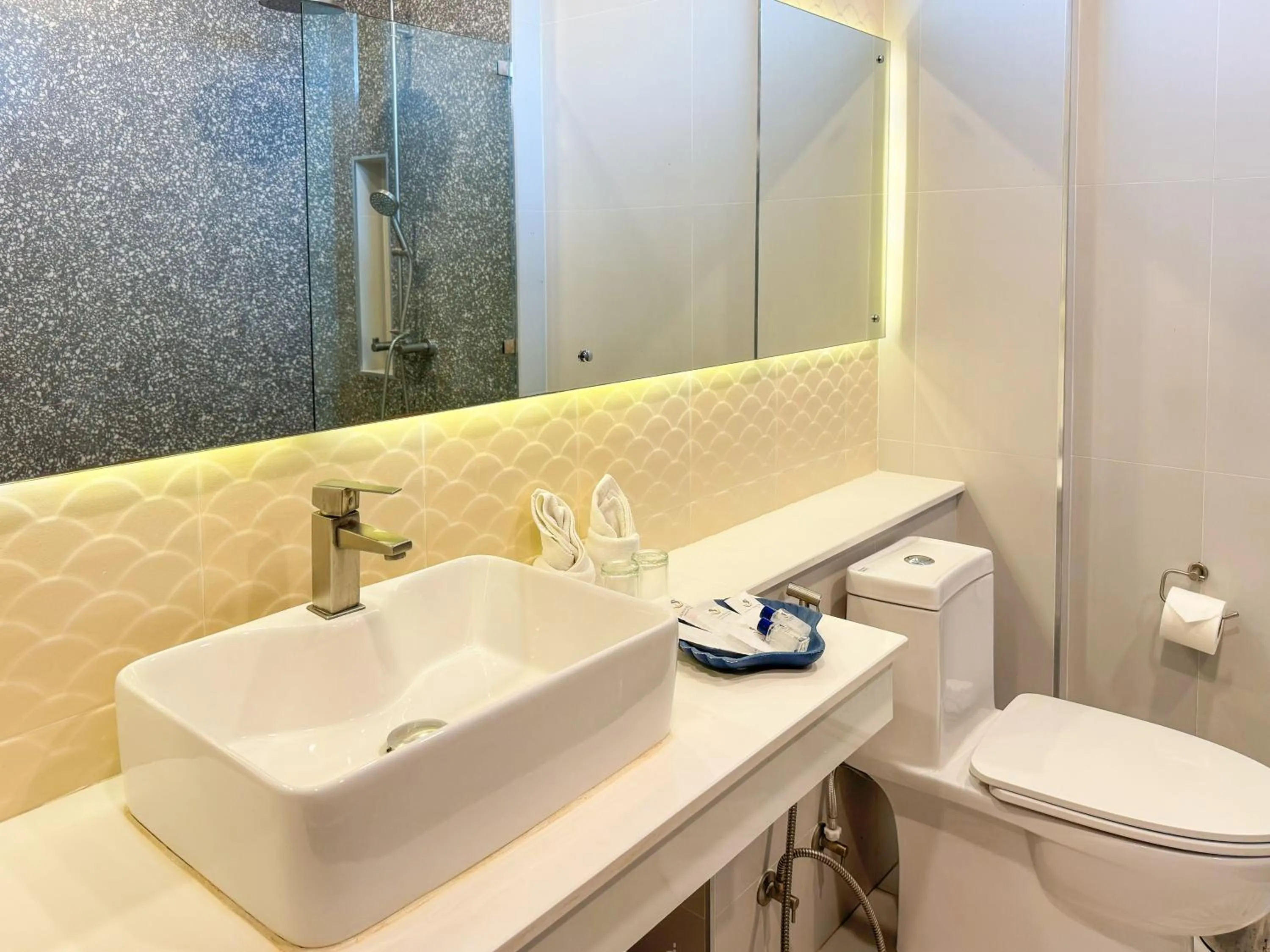 Shower in Seava Beach