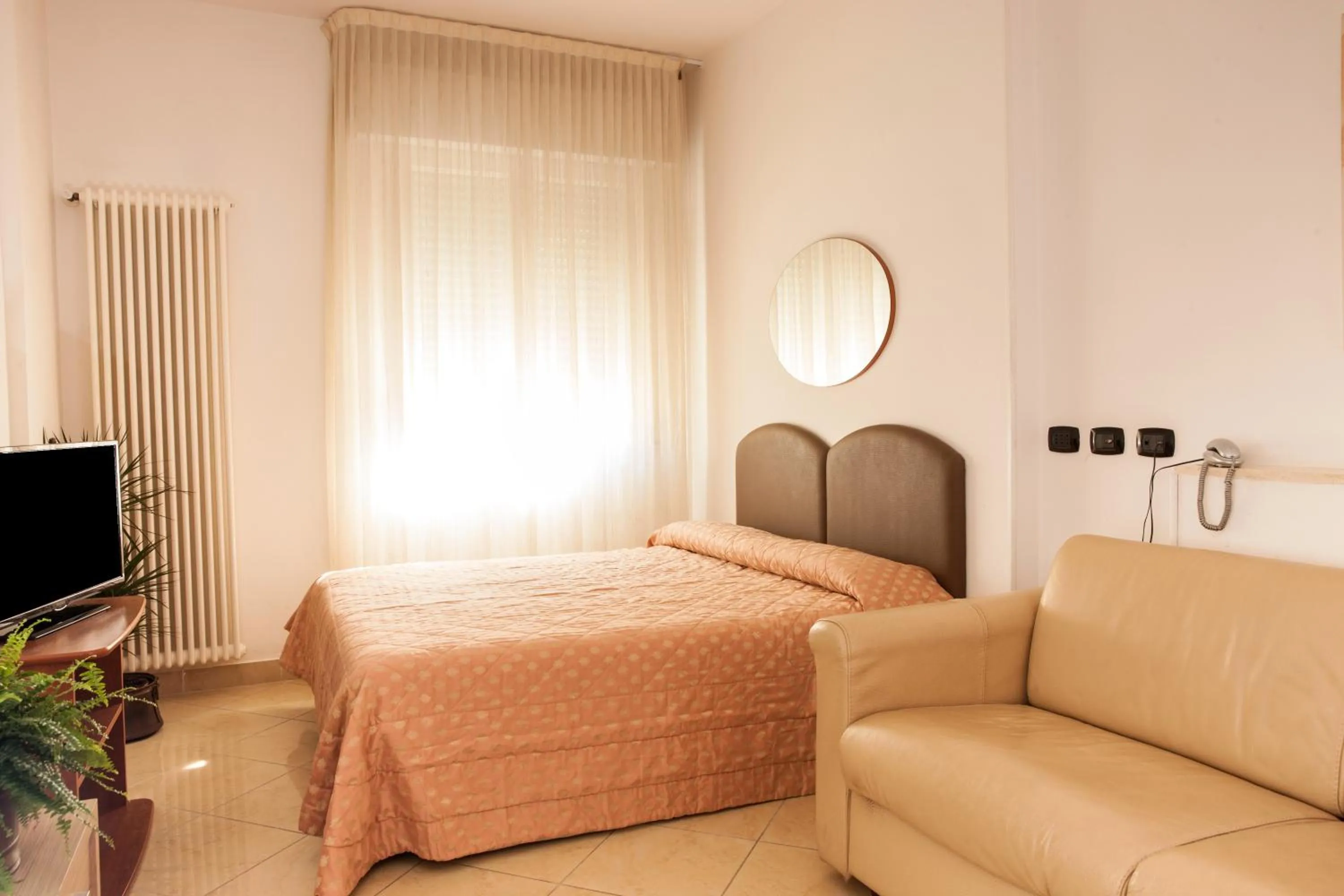 Bedroom, Bed in Residence Fellini