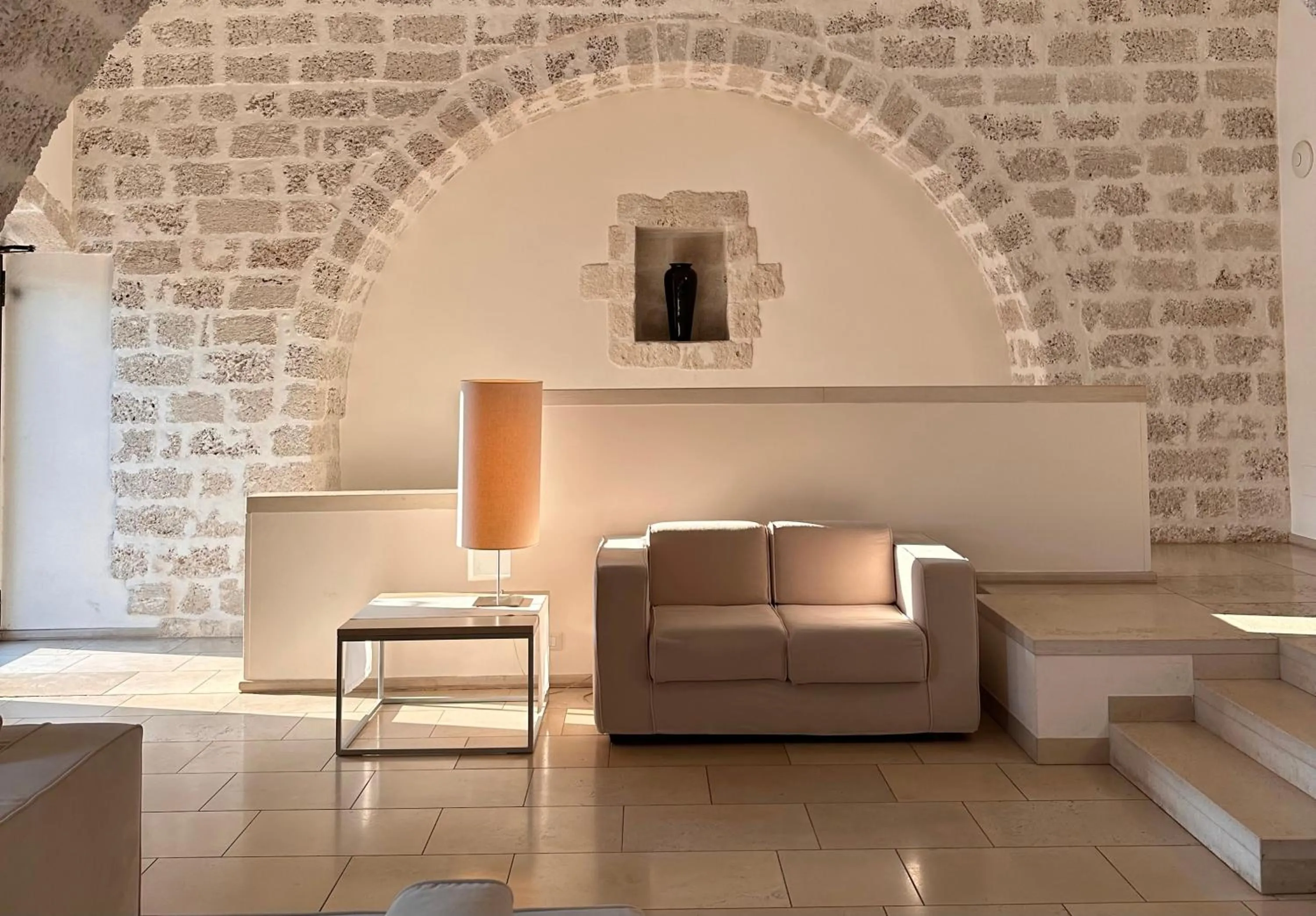 Seating area in Relais Histò San Pietro Sul Mar Piccolo