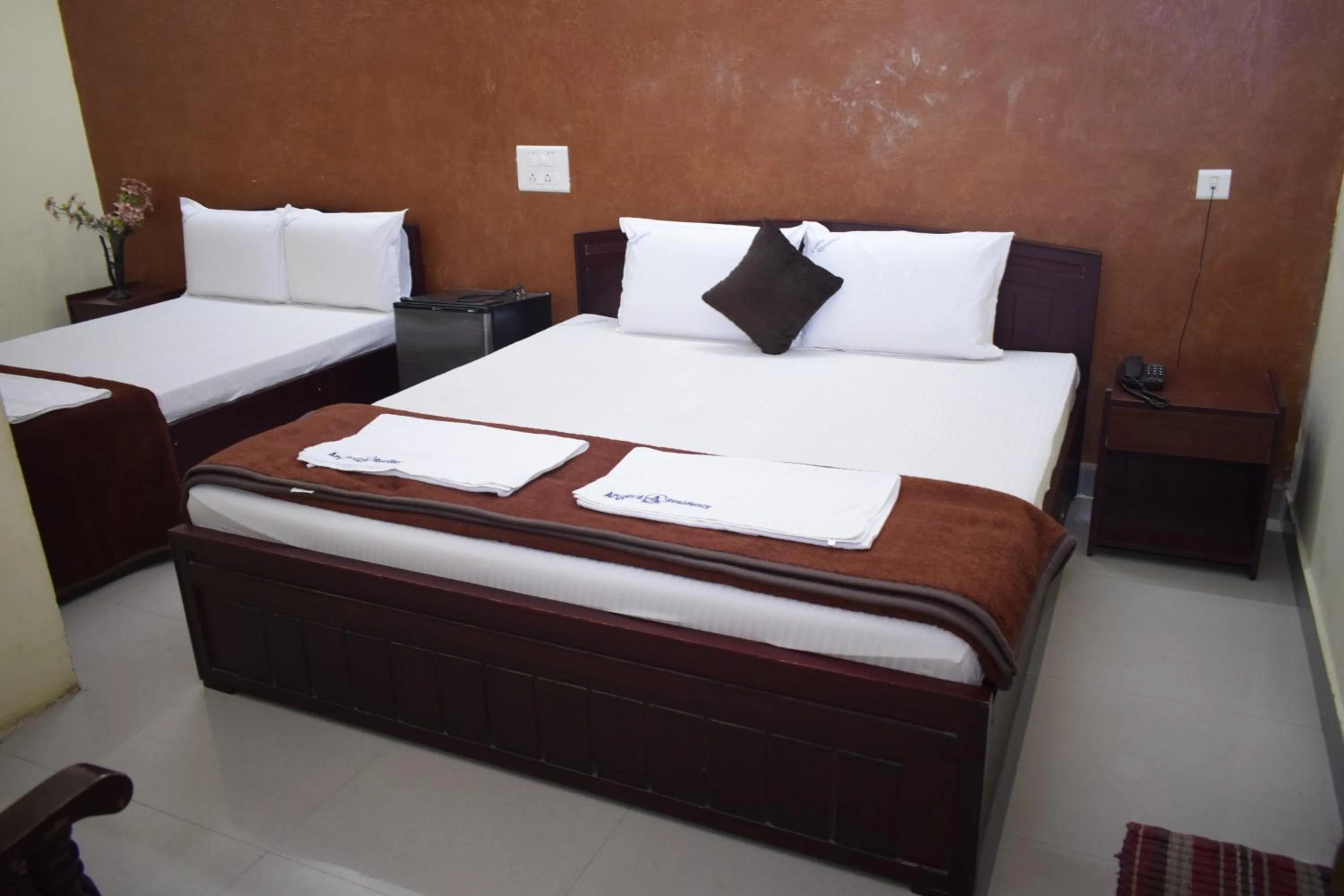 Bed in Arudhra Residency