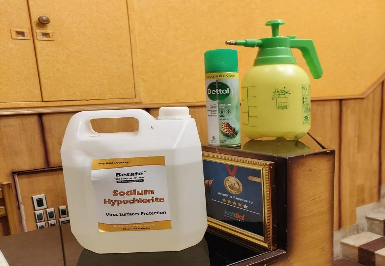 Lobby or reception in Arudhra Residency