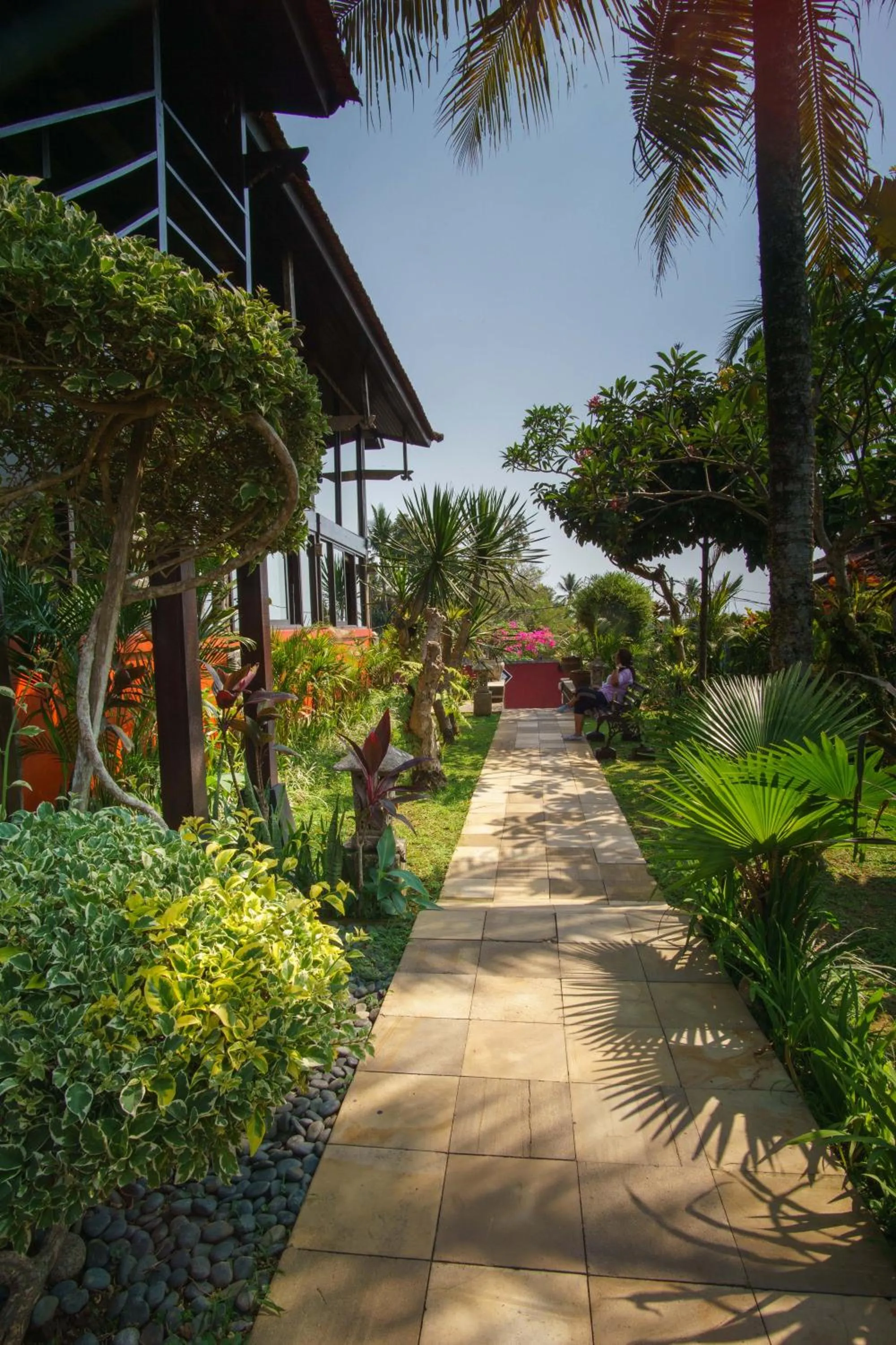 Garden in Balam Bali Villa