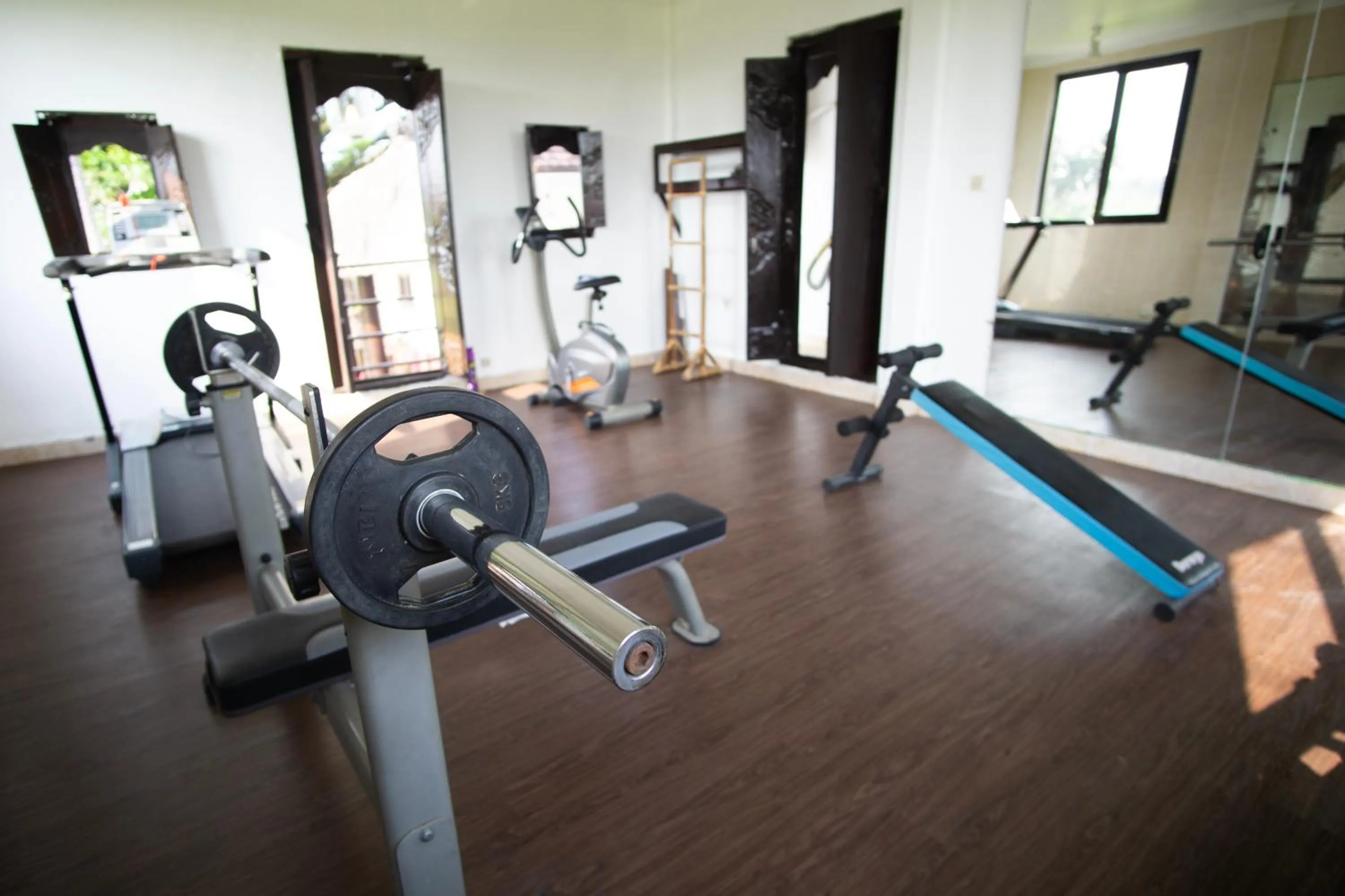 Fitness centre/facilities in Balam Bali Villa