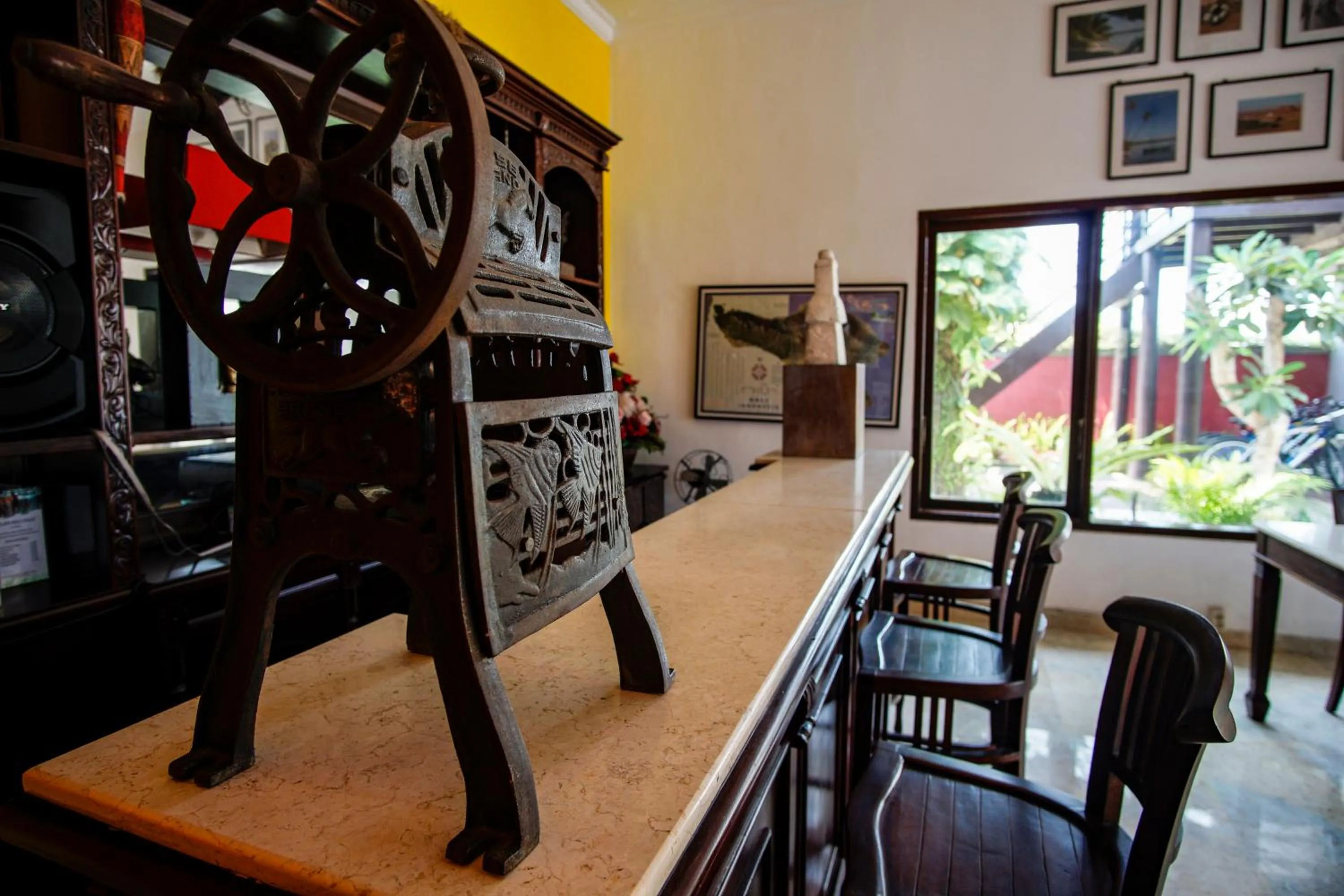 Seating area in Balam Bali Villa