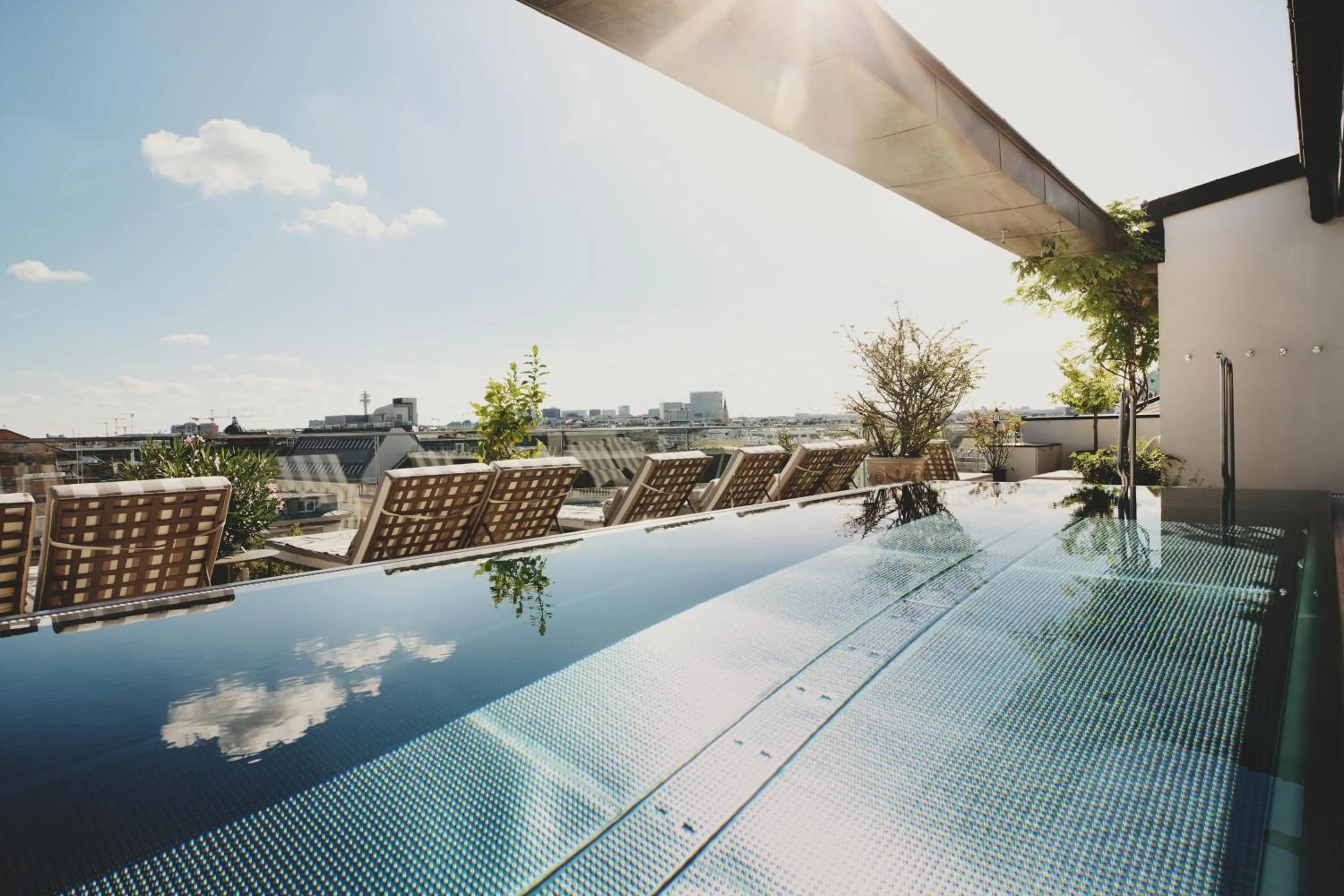 City view in Grand Ferdinand Vienna – Your Hotel In The City Center