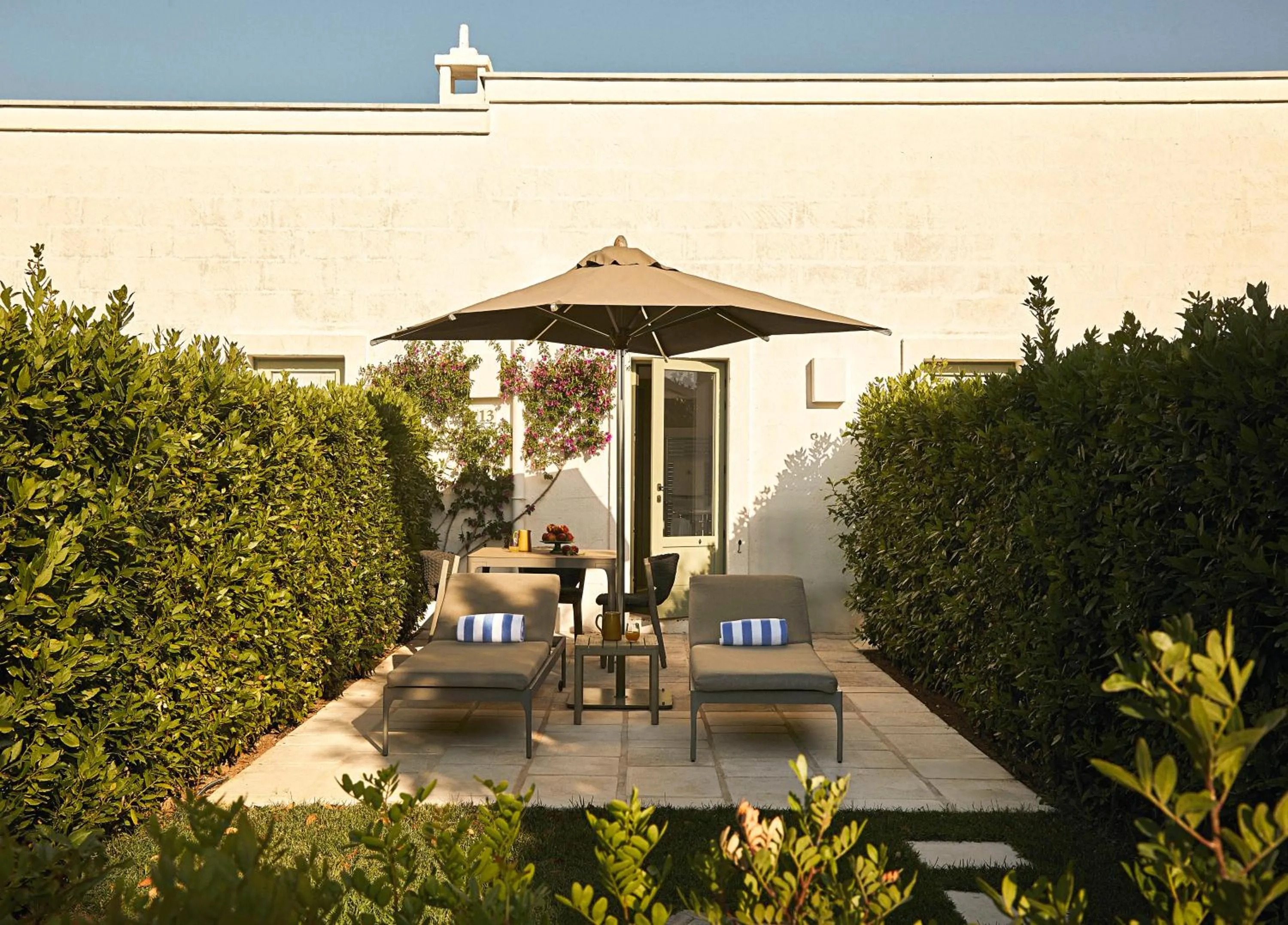 Patio in Rocco Forte Masseria Torre Maizza
