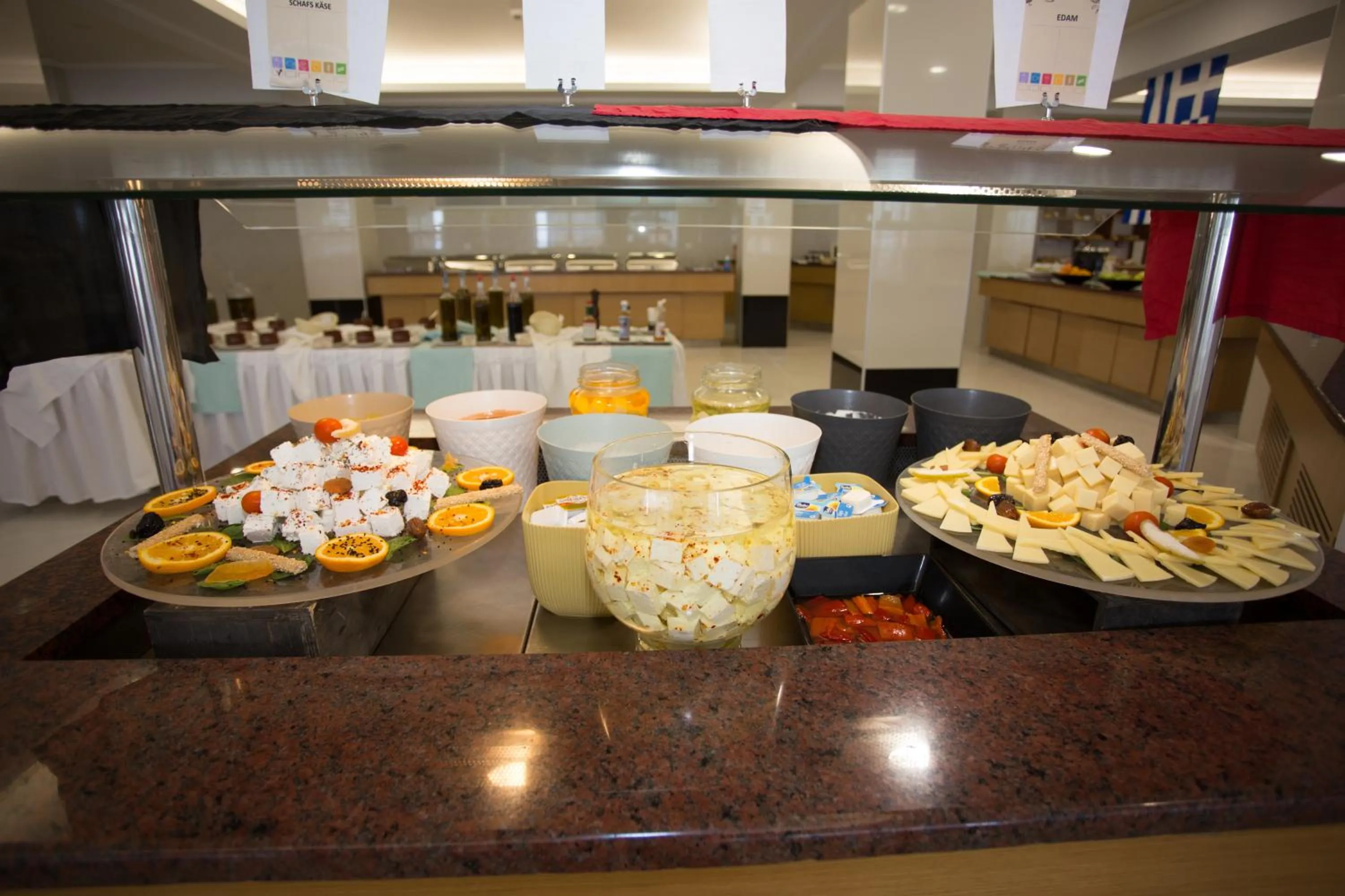 Food and drinks in Grand Blue Beach Hotel