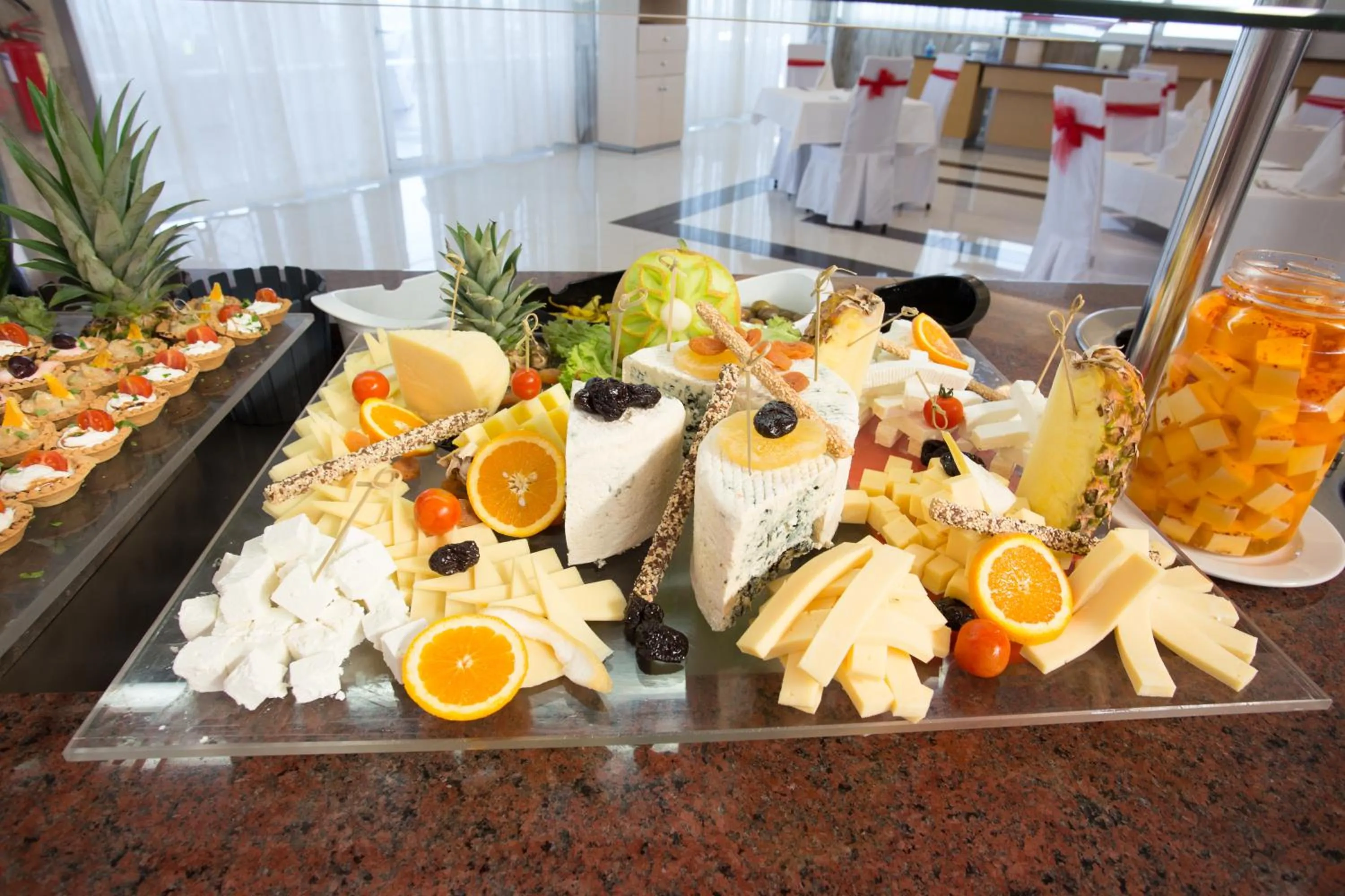 Food in Grand Blue Beach Hotel