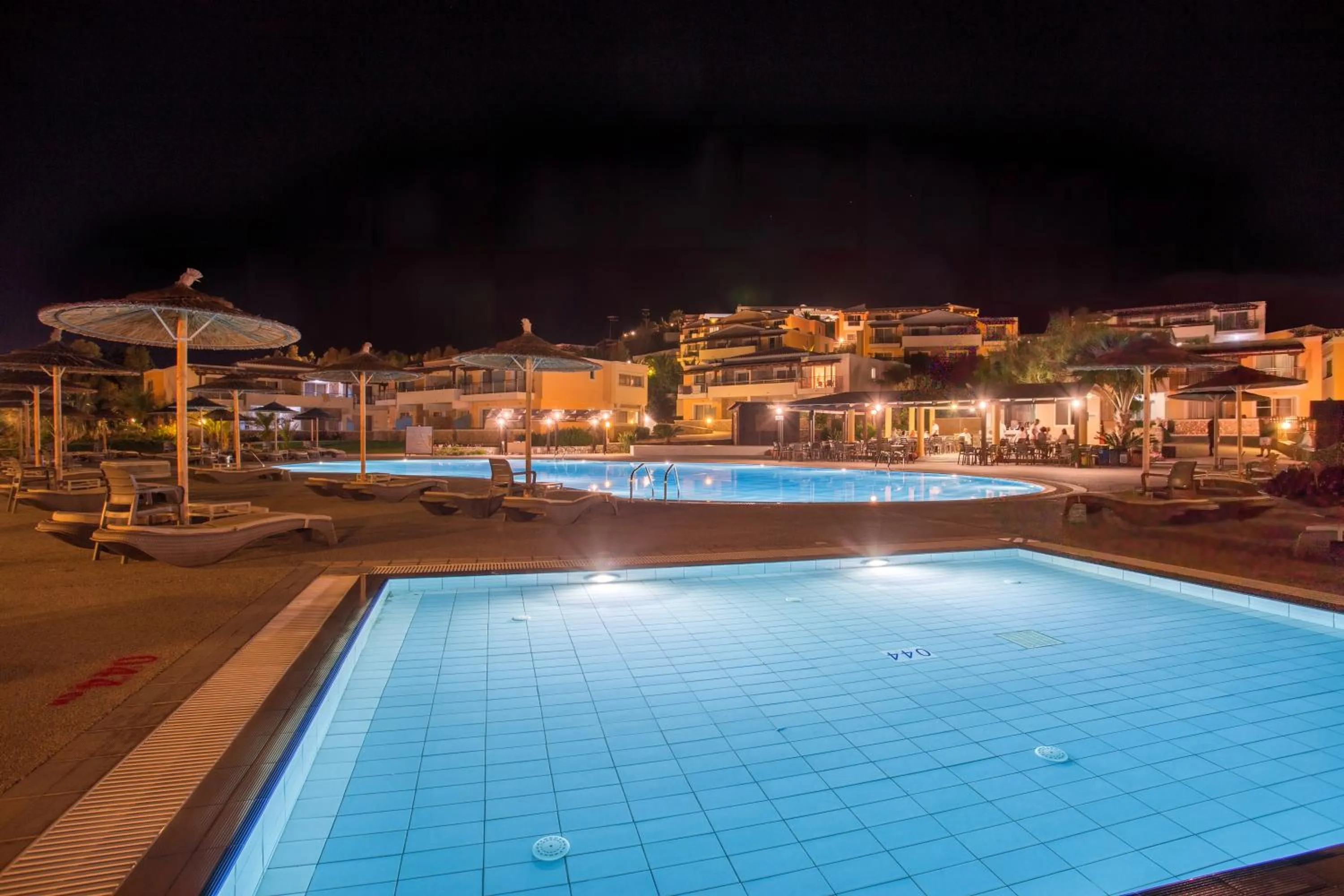 Property building in Grand Blue Beach Hotel