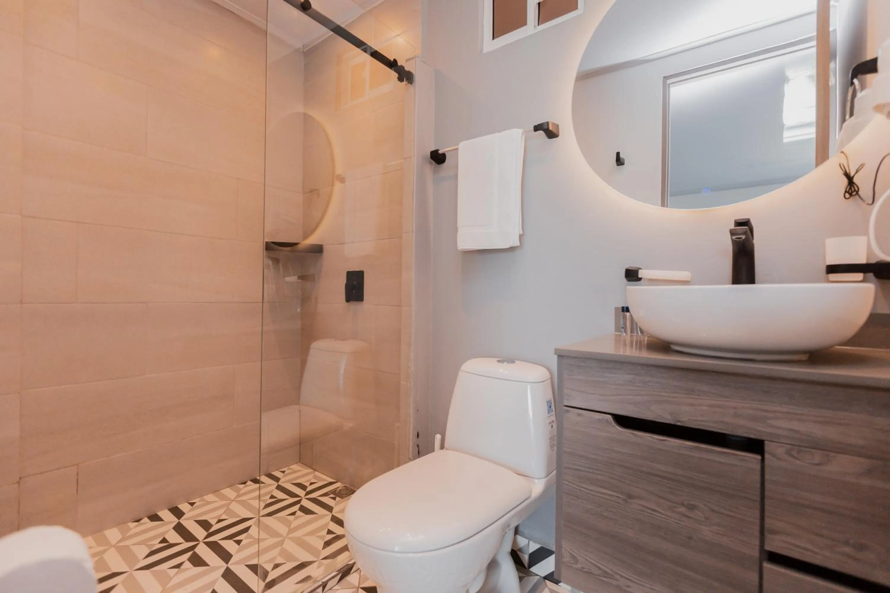 Shower in Hotel Molino de Viento