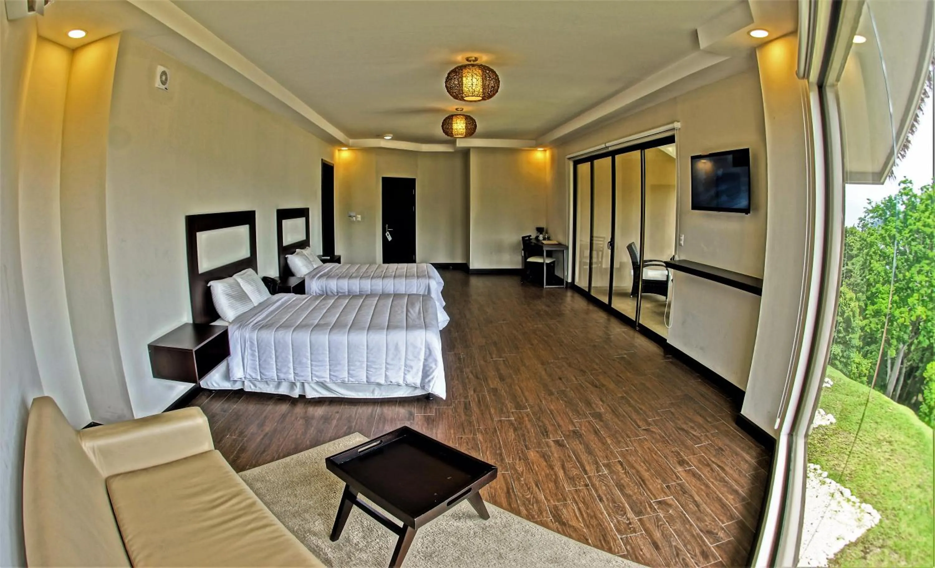 Bed in Nammbú Beach Front Bungalows