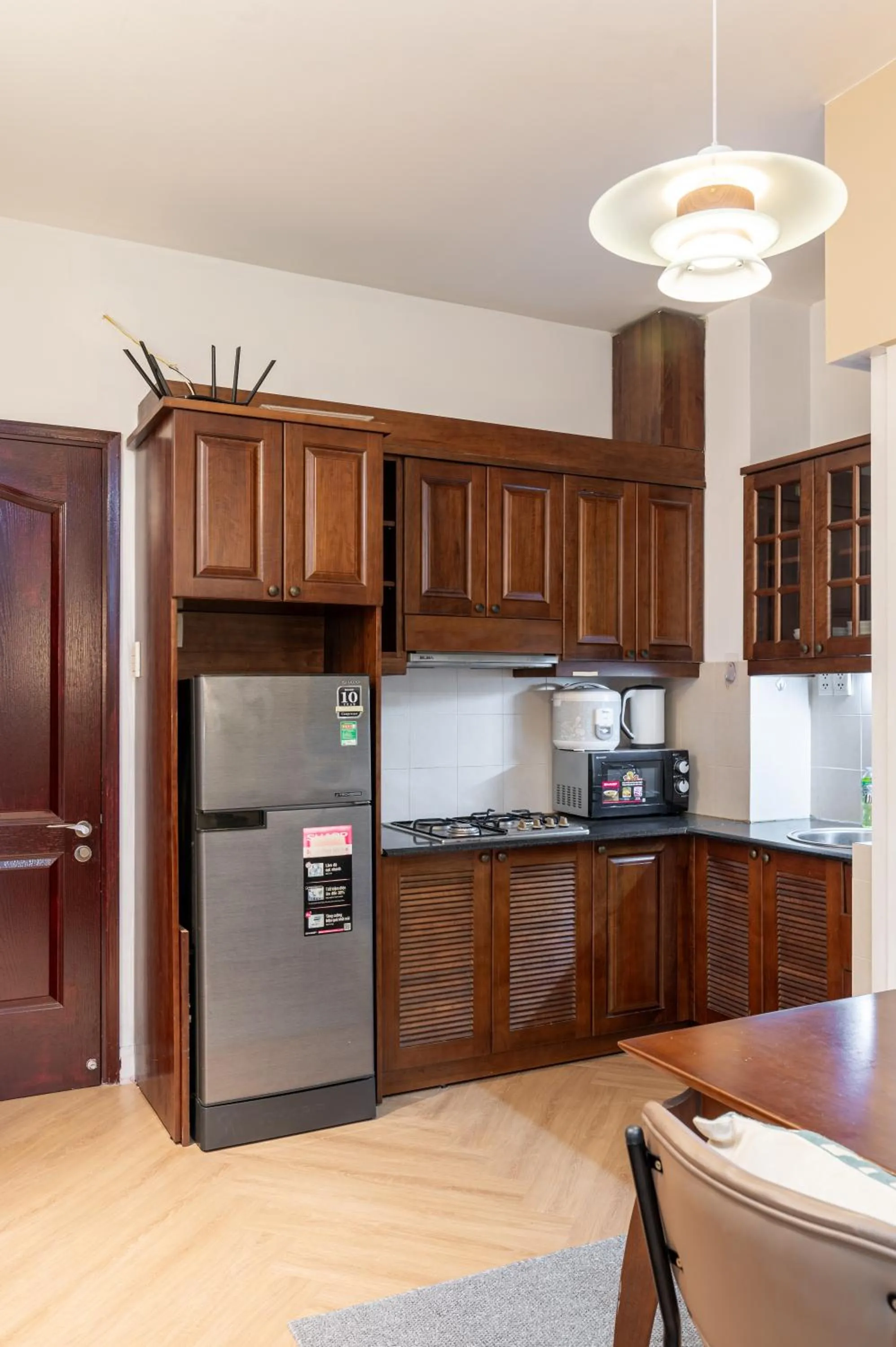 Kitchen or kitchenette in Serenity Center Saigon