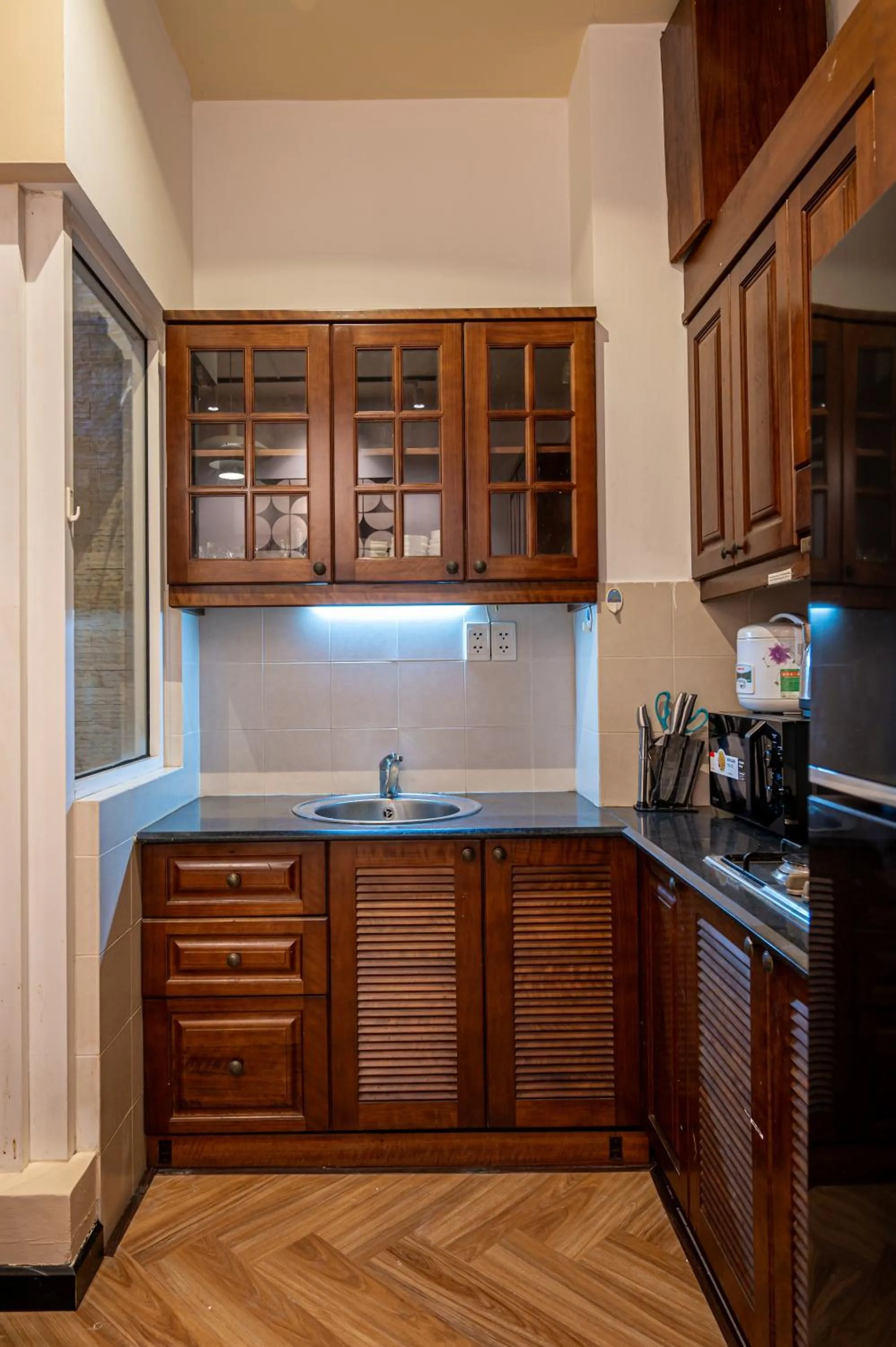 Kitchen or kitchenette in Serenity Center Saigon