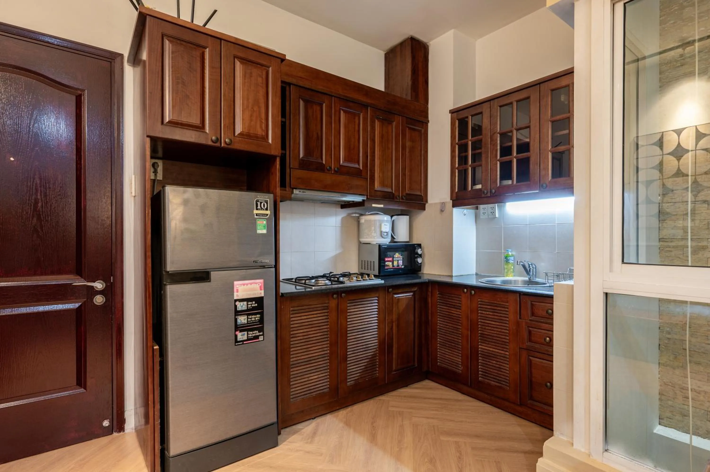 Kitchen or kitchenette in Serenity Center Saigon