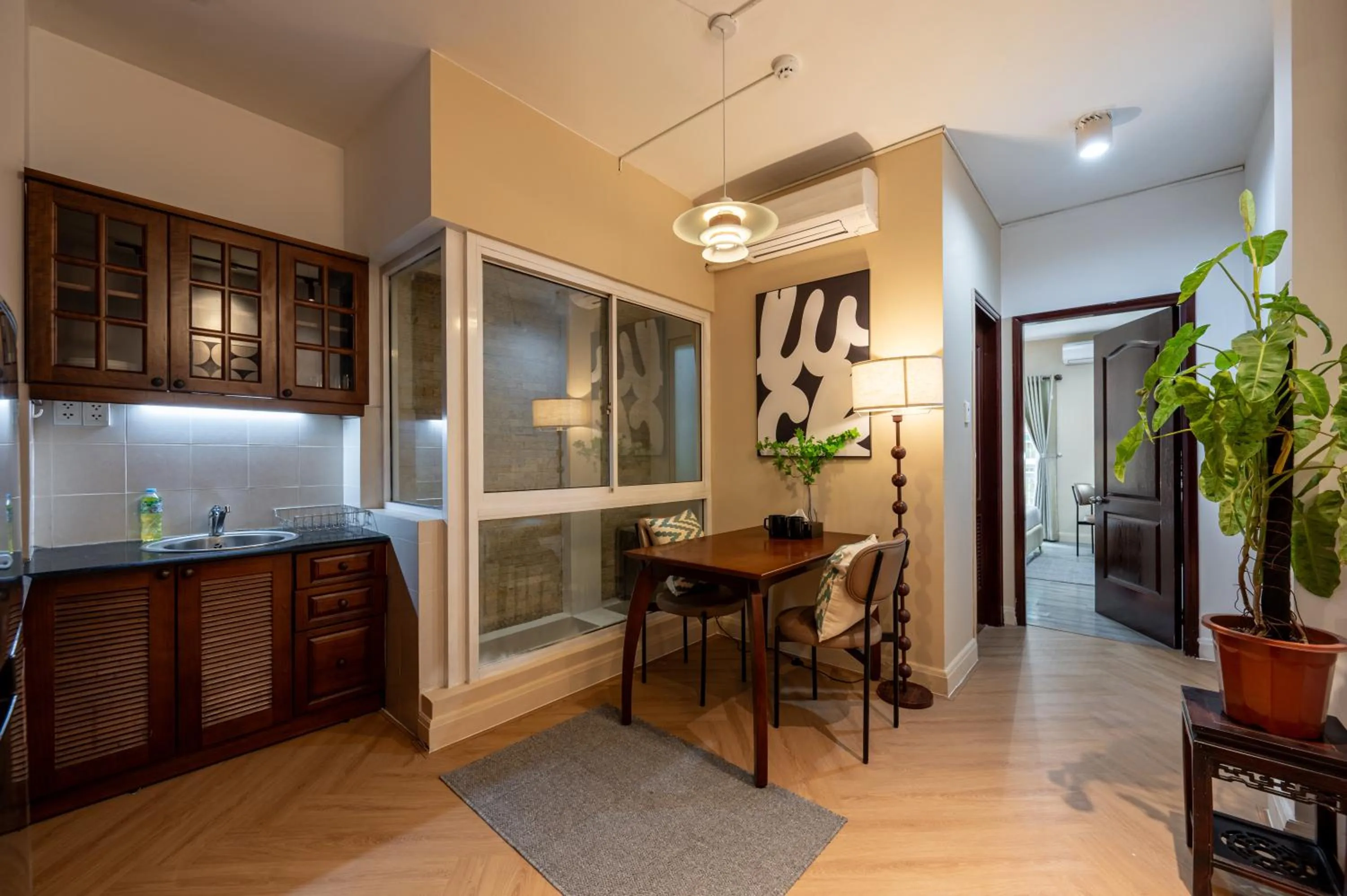 Kitchen or kitchenette in Serenity Center Saigon