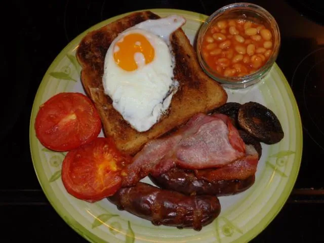 Food close-up in Lodge House B&B