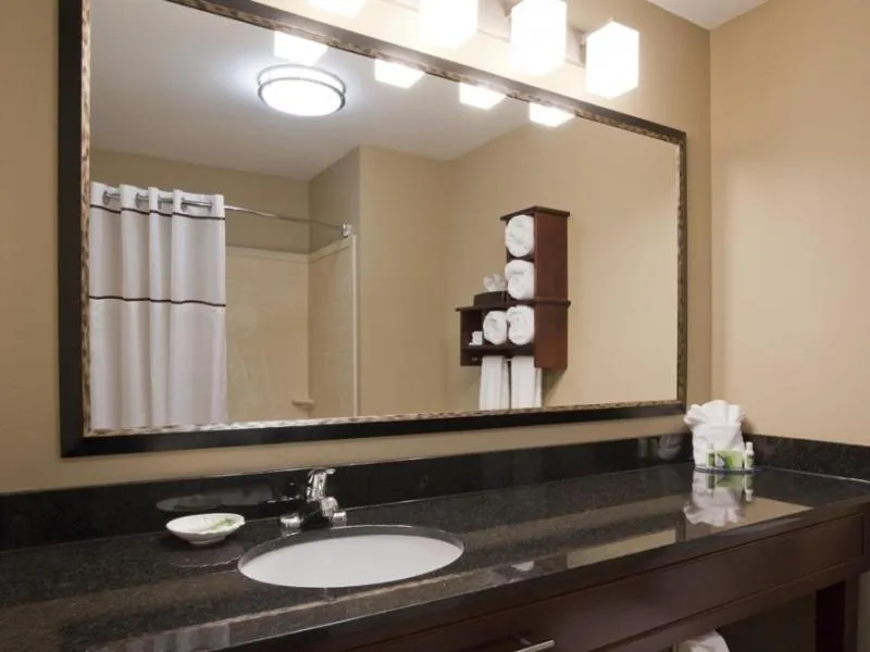 Bathroom in GrandStay Hotel & Suites Thief River Falls