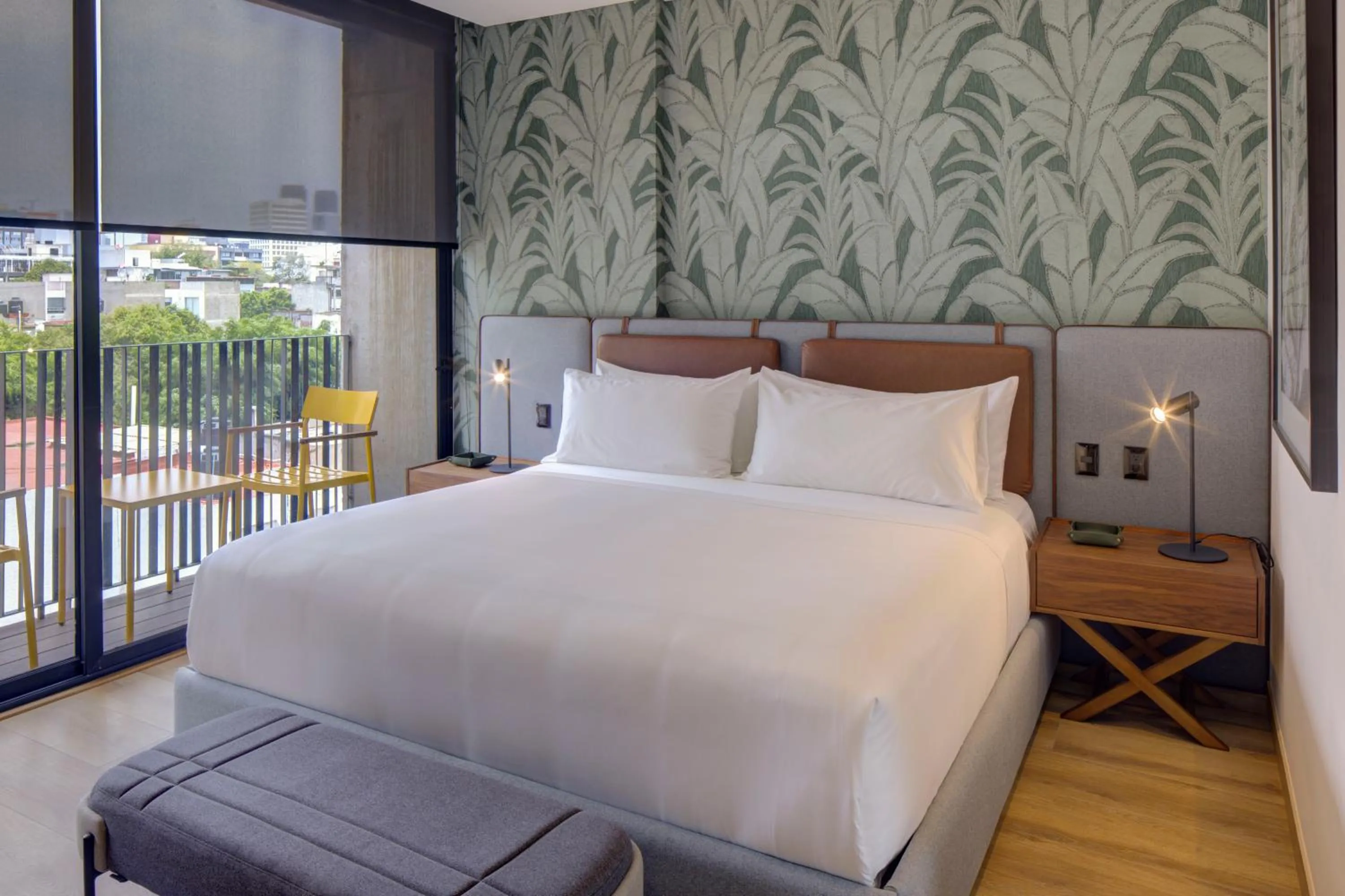 Bed in Ubicuo Hotel Boutique